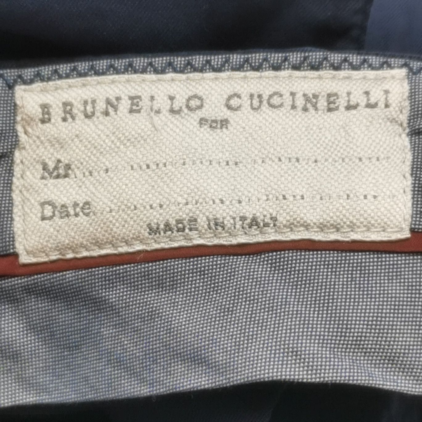Brunello Cucinelli Brunello Cucinelli Navy Cotton Casual Pants US 40 Size US 40 / EU 56 - 6 Thumbnail