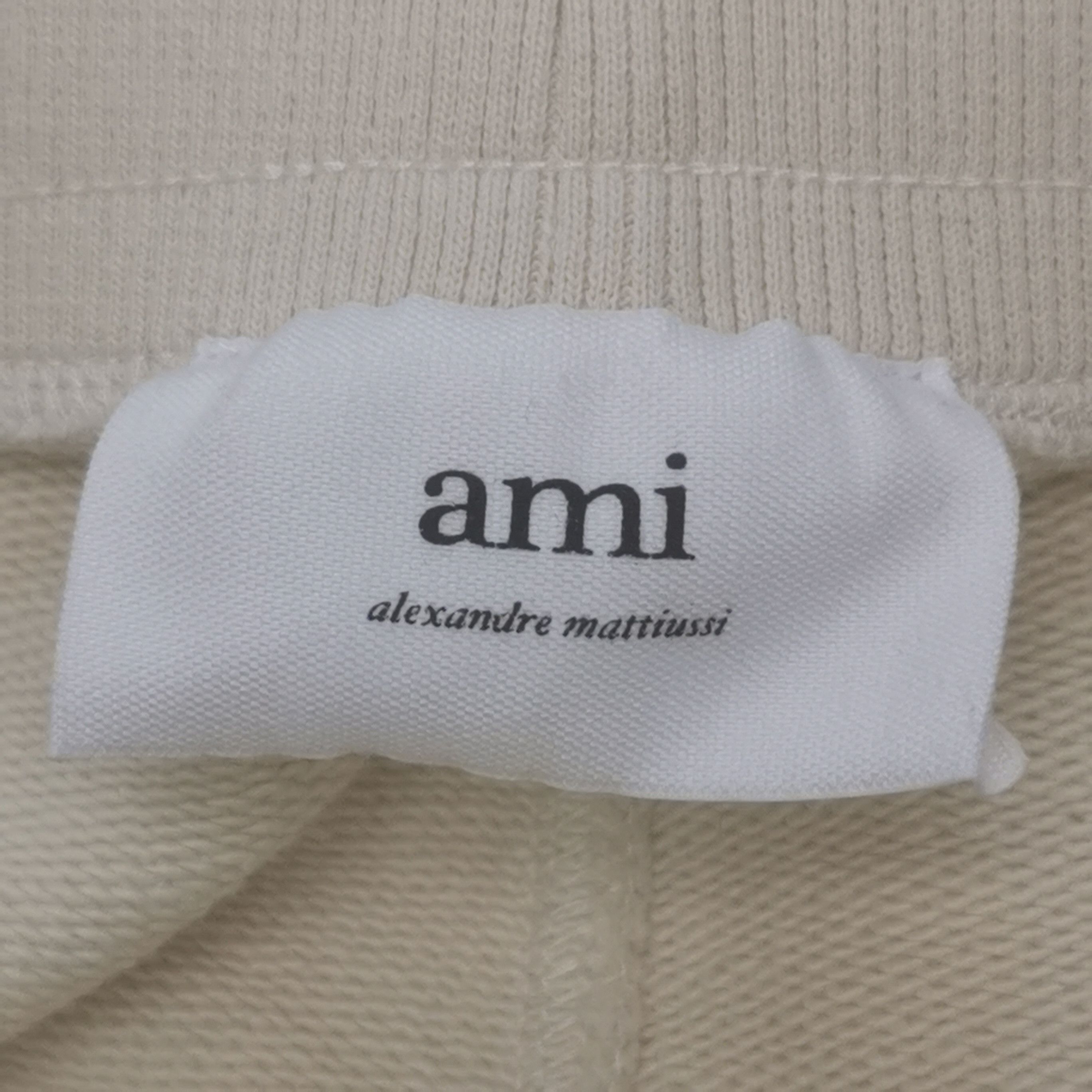 AMI AMI Alexandre Mattiussi Beige Cotton Sweatpants M Size US 32 / EU 48 - 5 Thumbnail