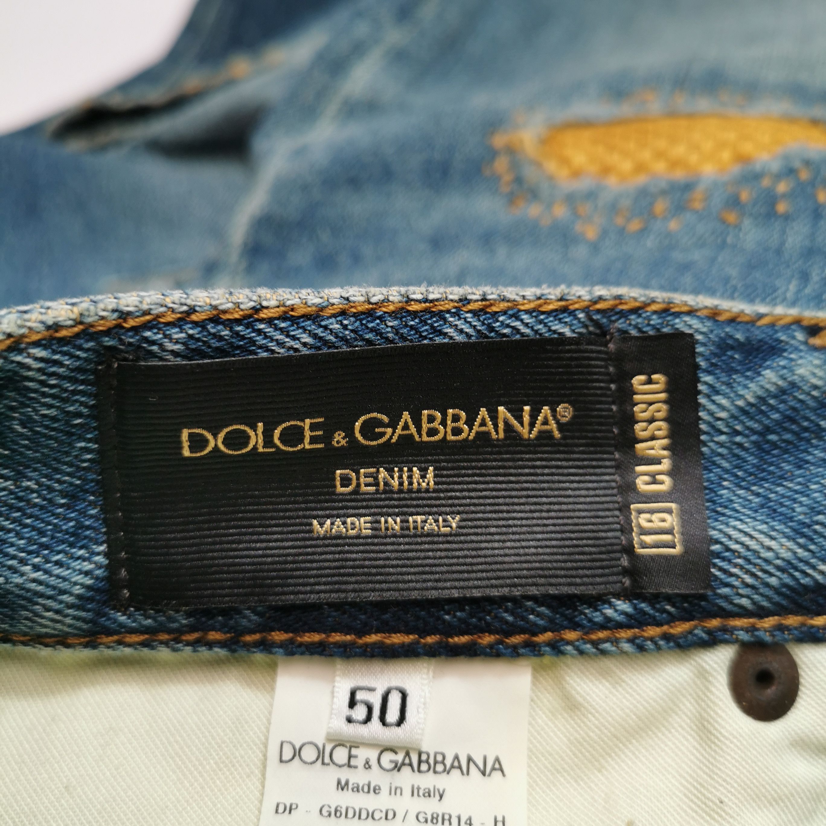 Dolce & Gabbana Dolce & Gabbana Distressed Denim Jeans 34 Size US 34 / EU 50 - 7 Thumbnail