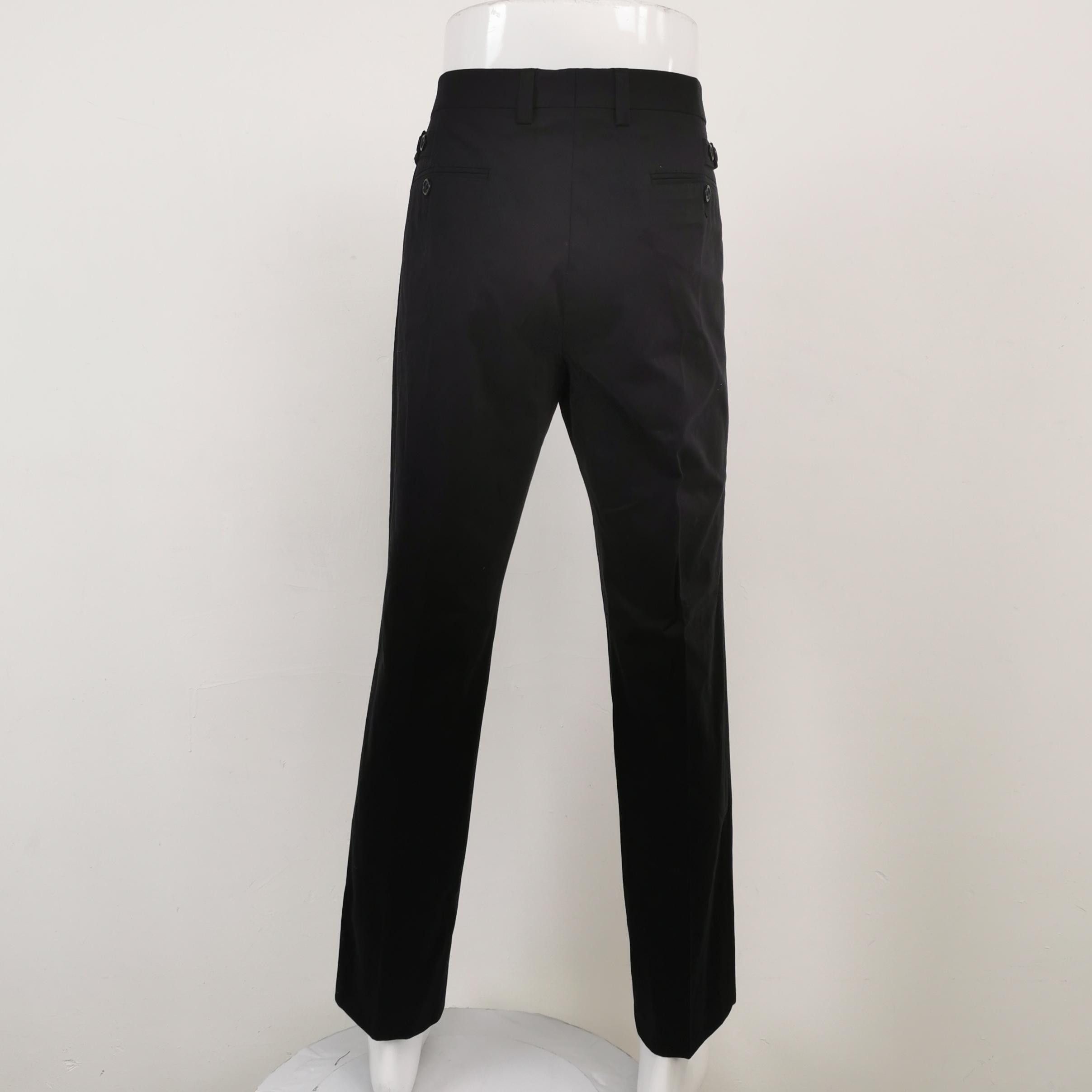Dolce & Gabbana Dolce & Gabbana Crown Embroidered Pants 50 Size US 34 / EU 50 - 3 Thumbnail