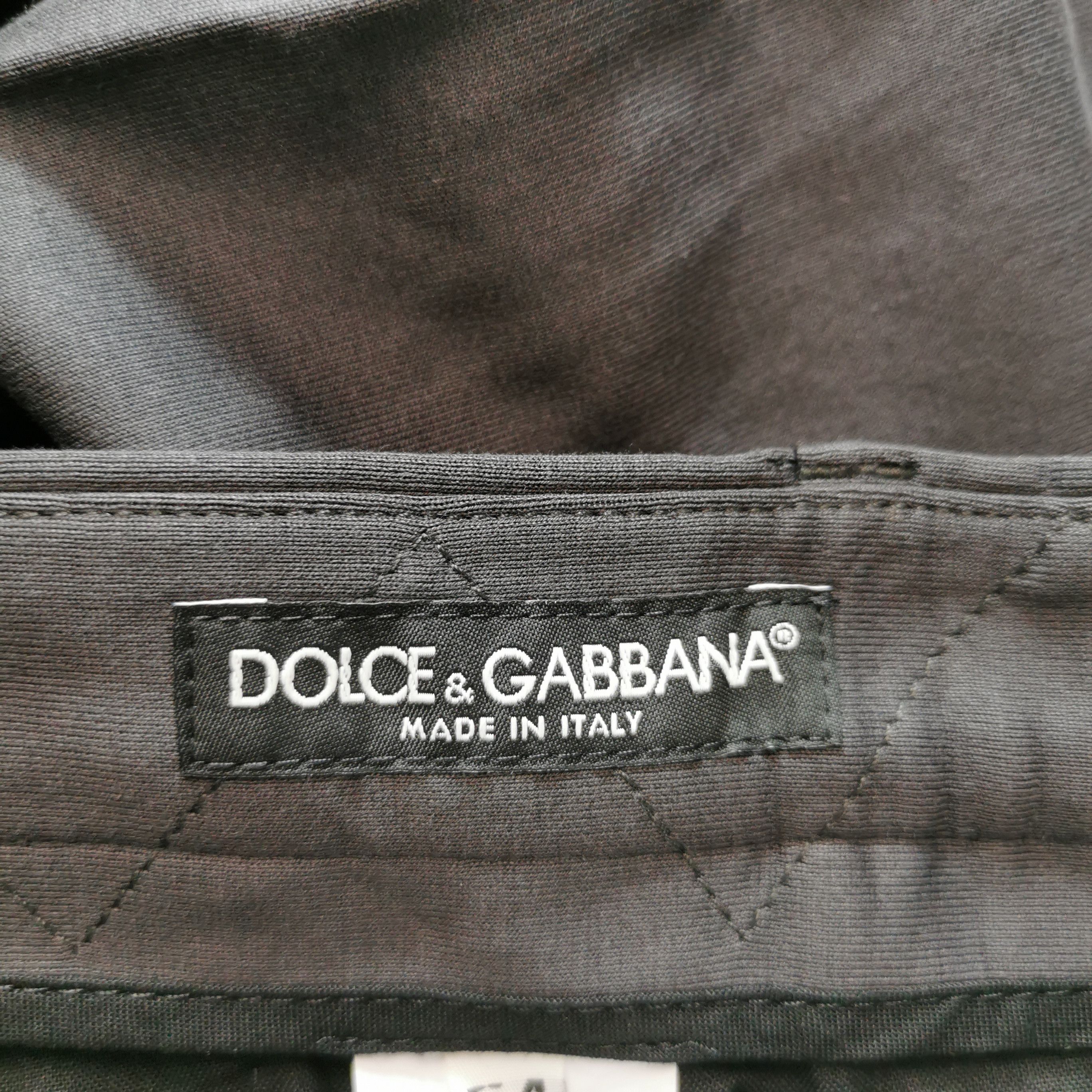 Dolce & Gabbana Dolce & Gabbana Contrast Trim Pants 54 Size US 38 / EU 54 - 5 Thumbnail