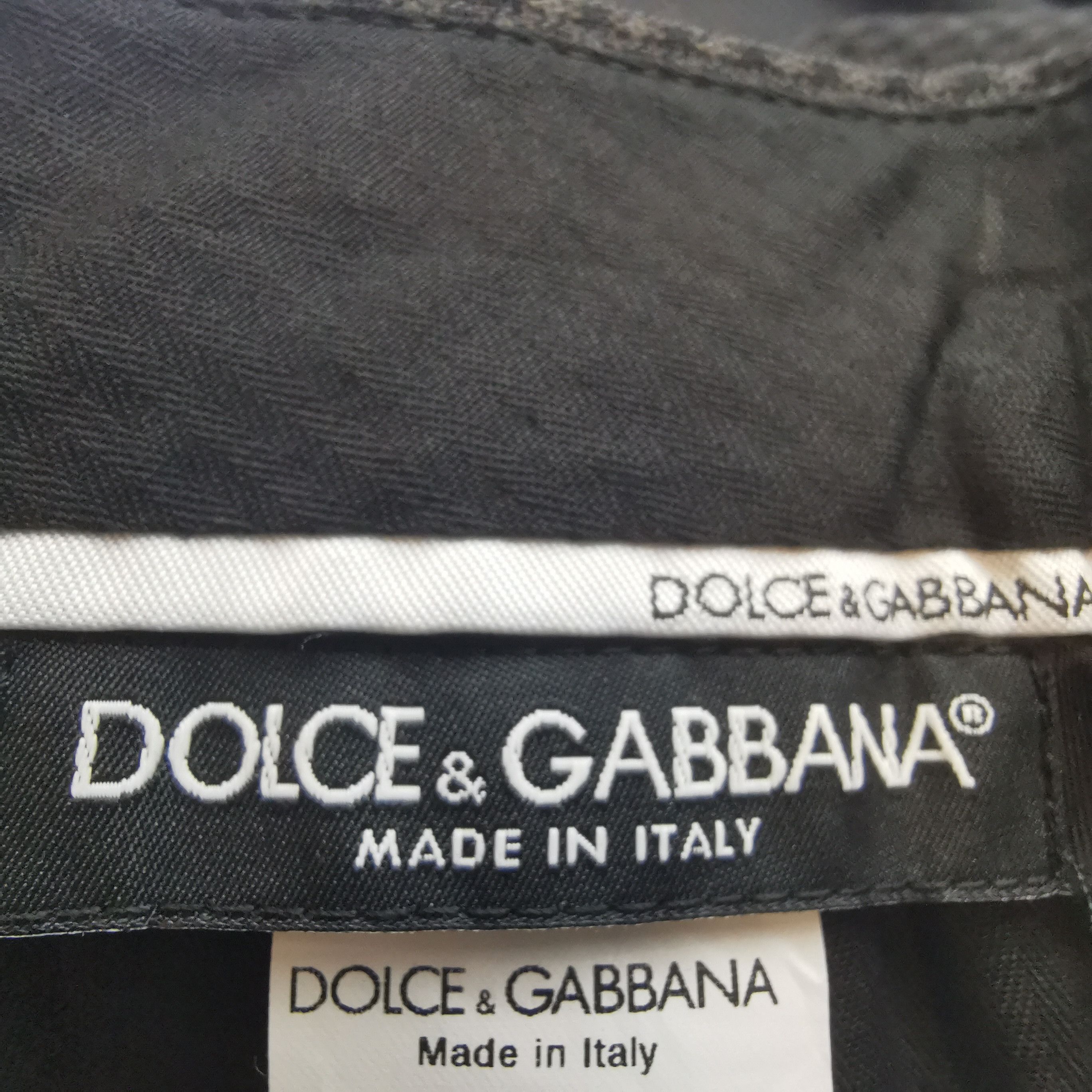 Dolce & Gabbana Dolce & Gabbana Wool Cotton Blend Trousers 38 Size US 38 / EU 54 - 4 Thumbnail