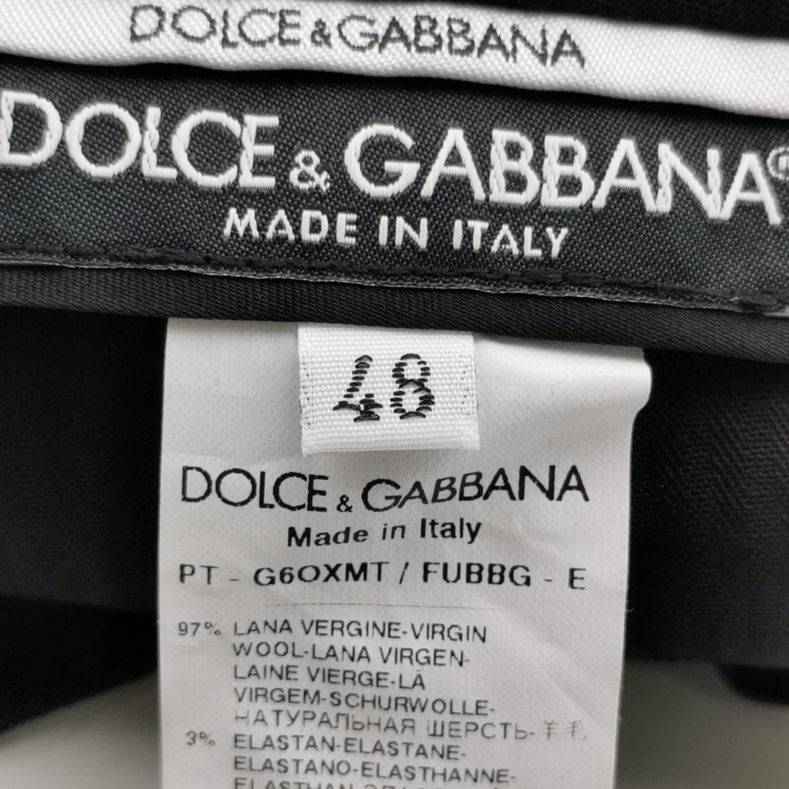 Dolce & Gabbana Dolce & Gabbana Wool Blend Trousers 48 Size US 32 / EU 48 - 6 Thumbnail