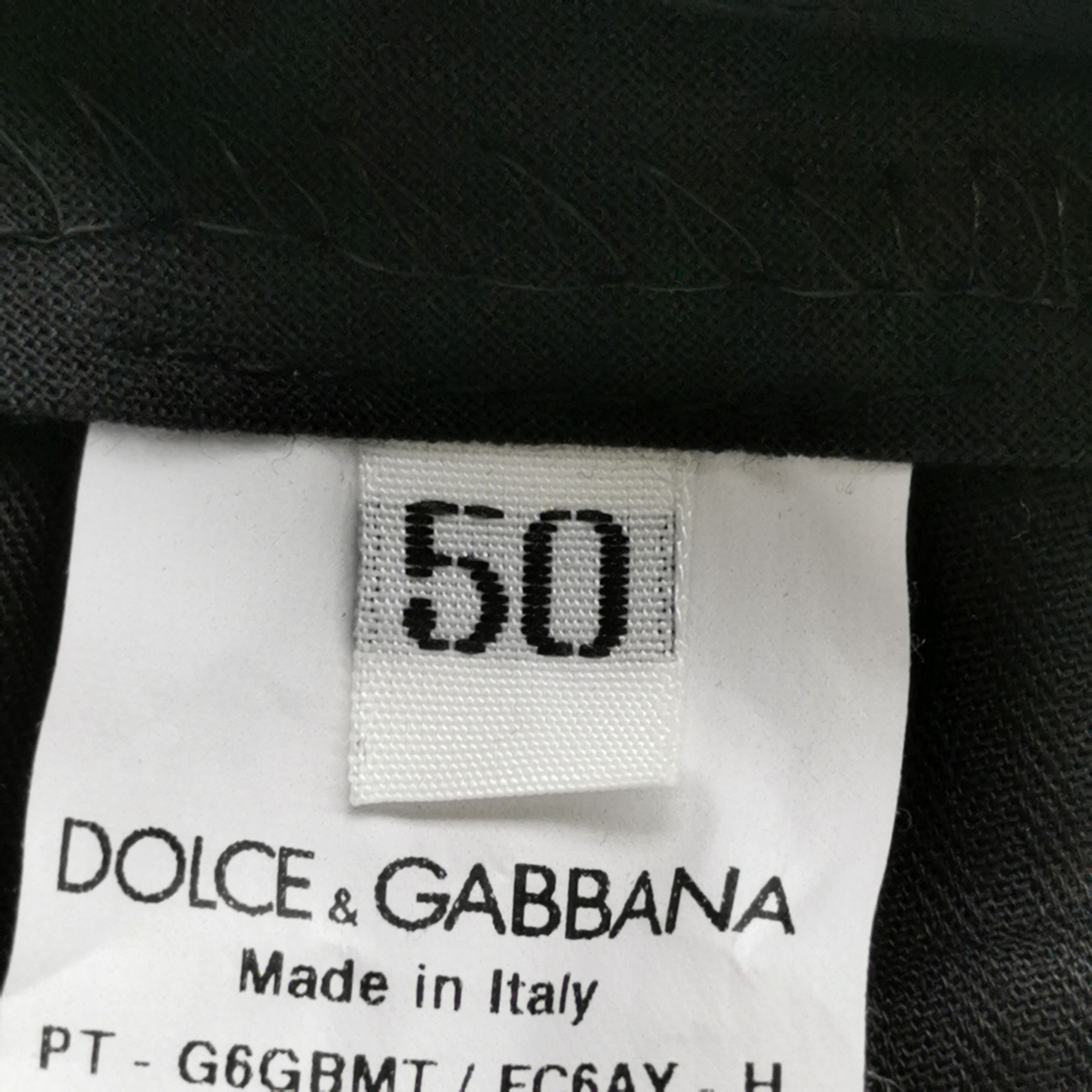 Dolce & Gabbana Dolce & Gabbana Solid Cotton Casual Pants 50 Size US 34 / EU 50 - 5 Thumbnail