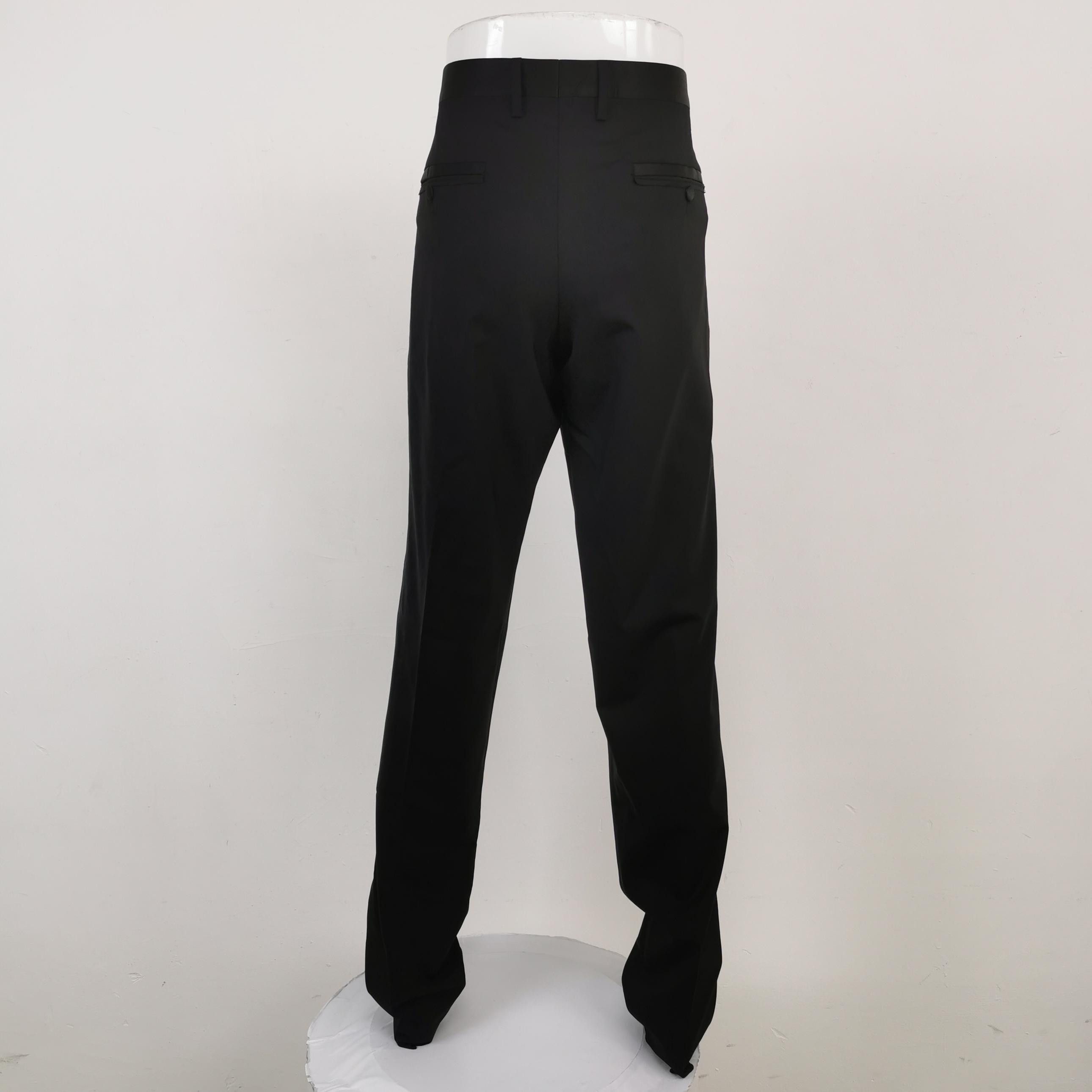 Dolce & Gabbana Dolce & Gabbana Wool Silk Blend Trousers 52 Size US 36 / EU 52 - 3 Thumbnail