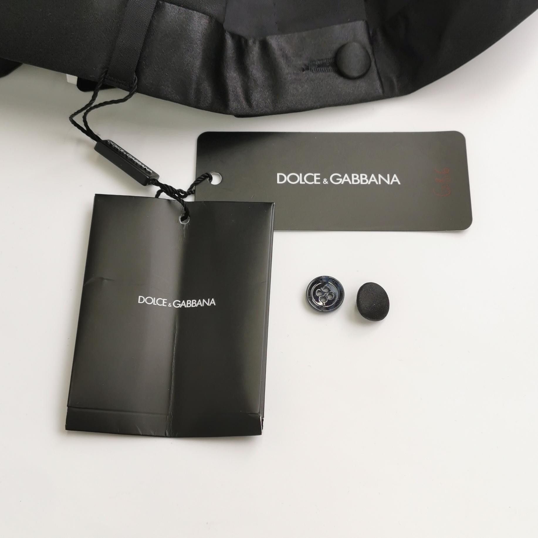 Dolce & Gabbana Dolce & Gabbana Wool Silk Blend Trousers 52 Size US 36 / EU 52 - 4 Thumbnail