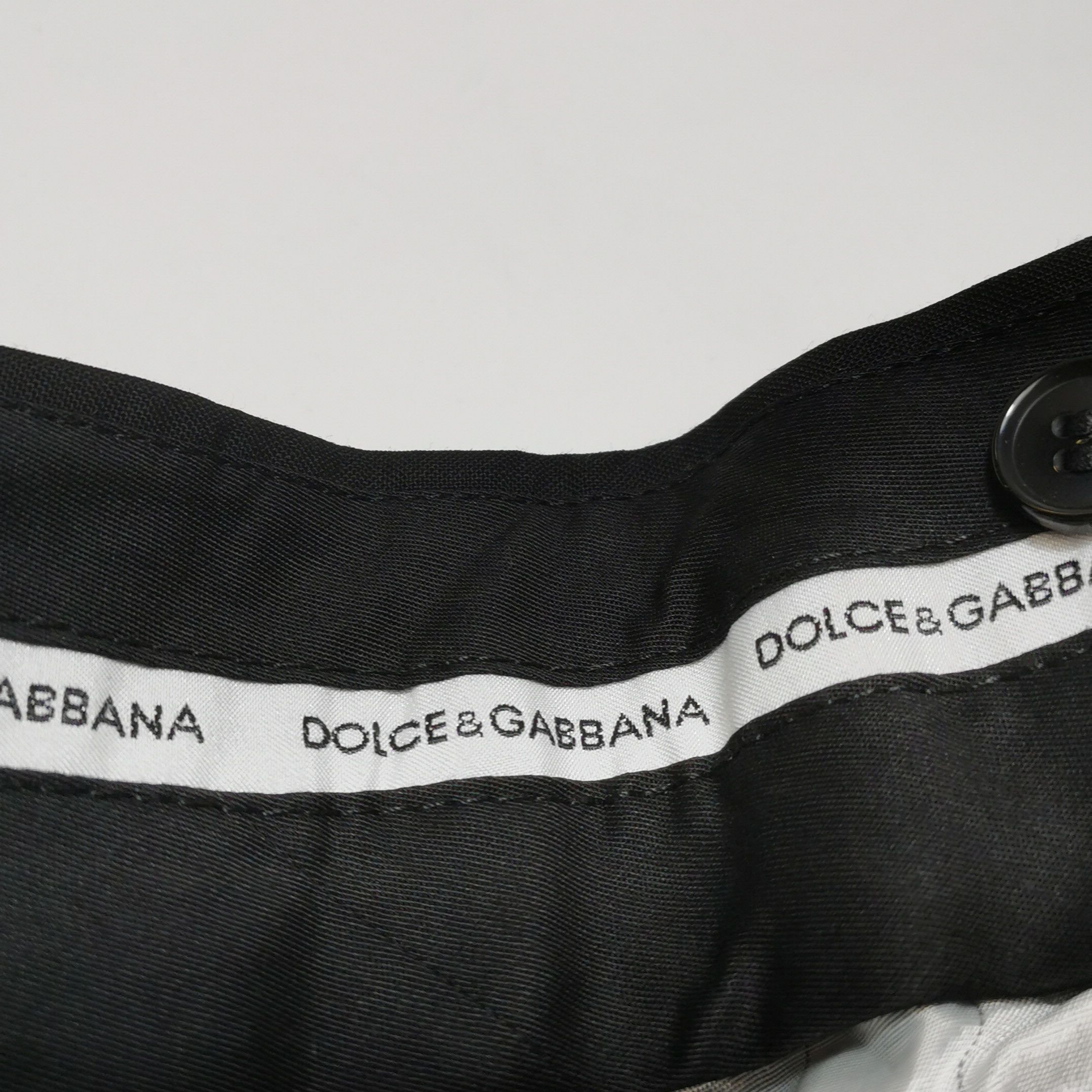 Dolce & Gabbana Dolce & Gabbana Wool Blend Trousers 50 Size US 34 / EU 50 - 6 Thumbnail