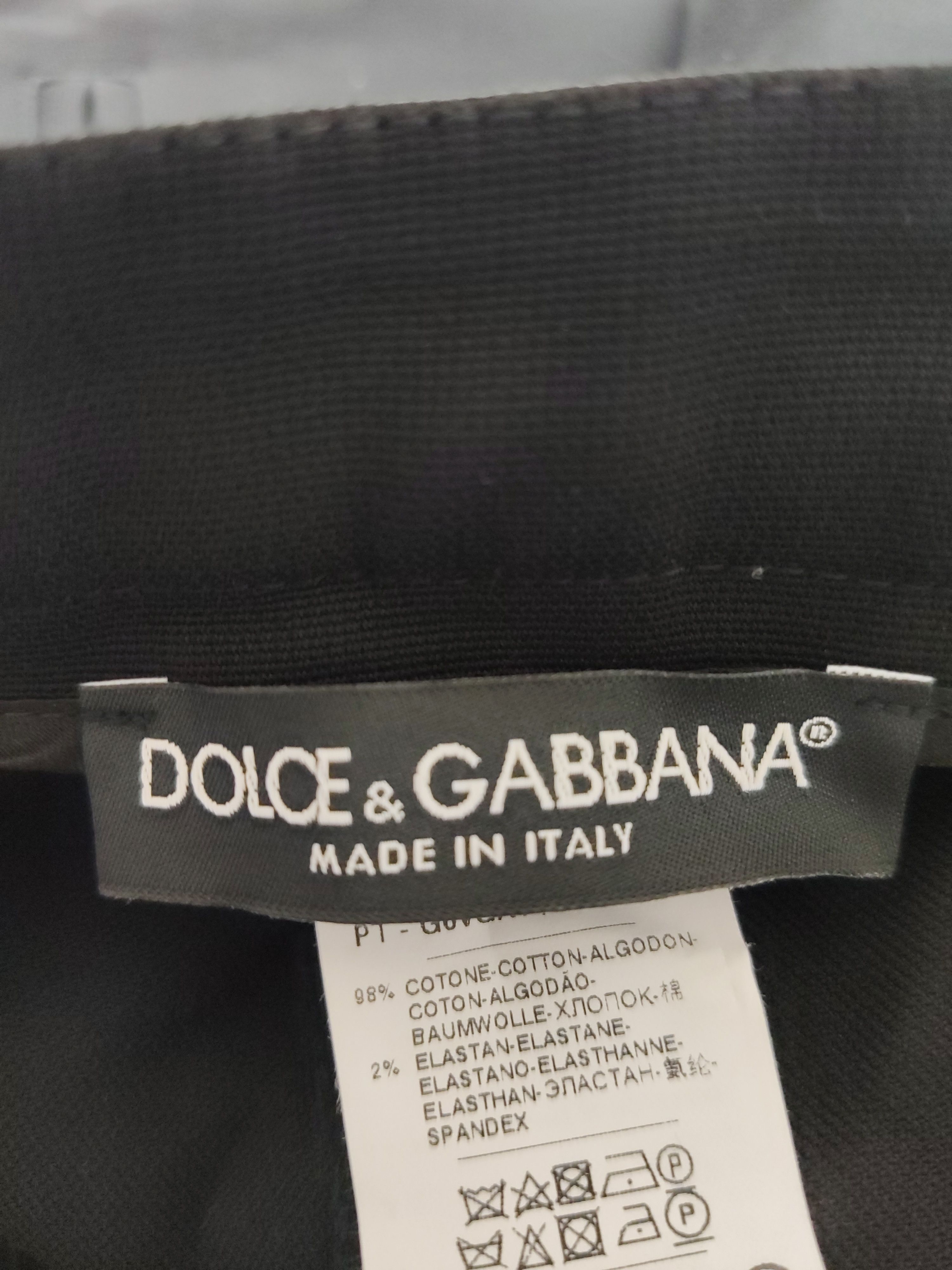 Dolce & Gabbana Dolce & Gabbana Cotton Buttoned Pants Size 50 Size US 34 / EU 50 - 5 Thumbnail