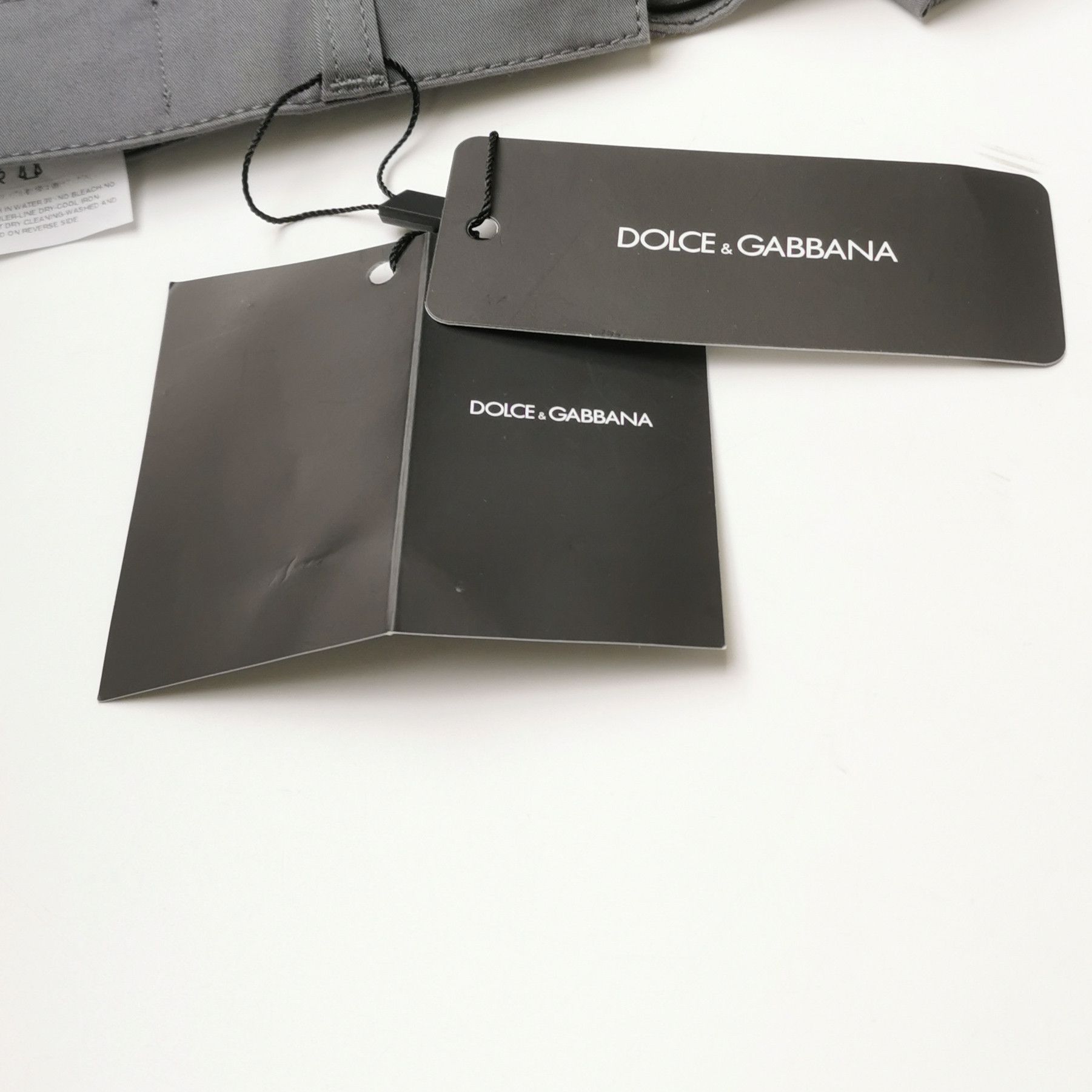 Dolce & Gabbana Dolce&Gabbana Gray Stretch Cotton Casual Pants 44 Size US 28 / EU 44 - 5 Thumbnail