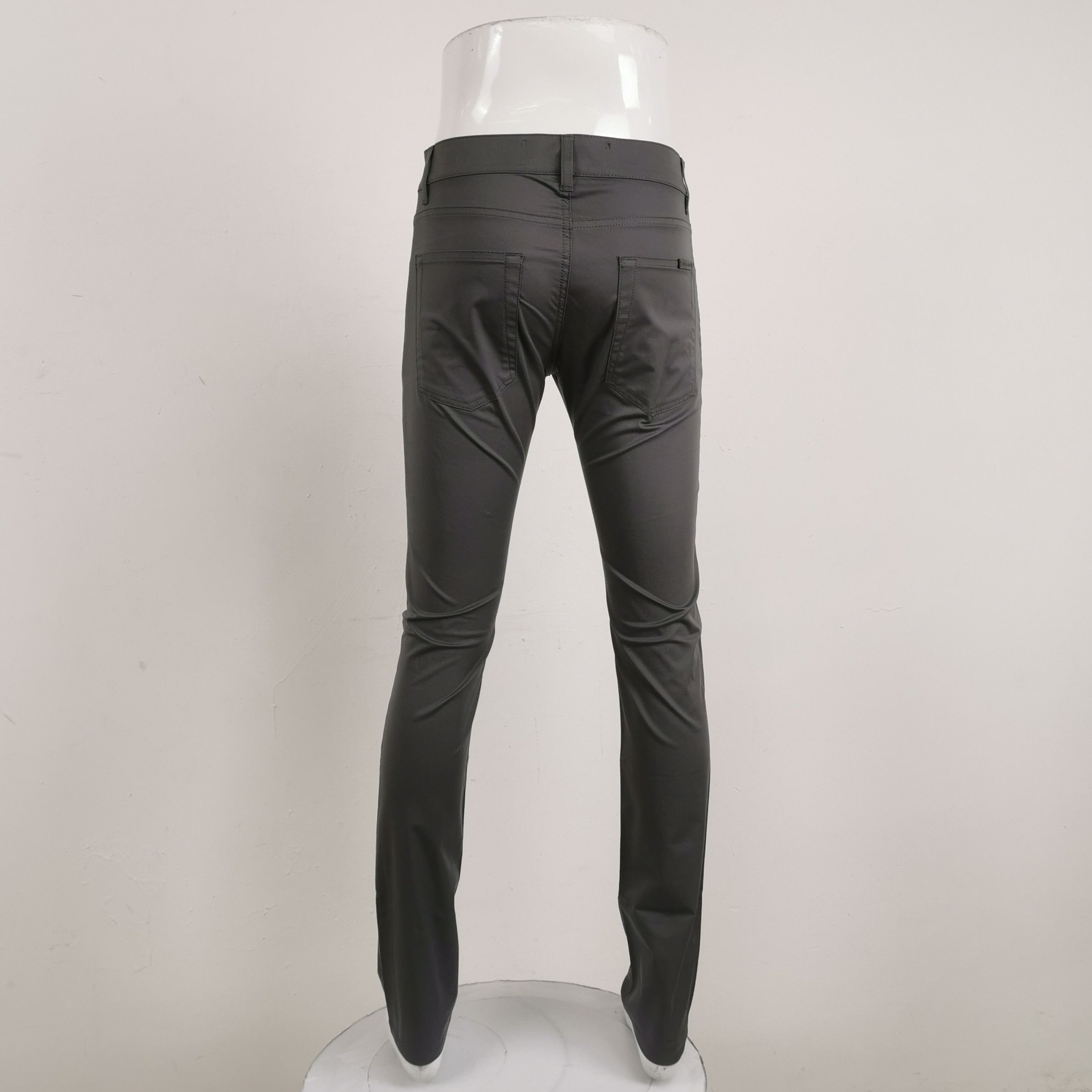 Dolce & Gabbana Dolce&Gabbana Gray Stretch Cotton Casual Pants 44 Size US 28 / EU 44 - 3 Thumbnail