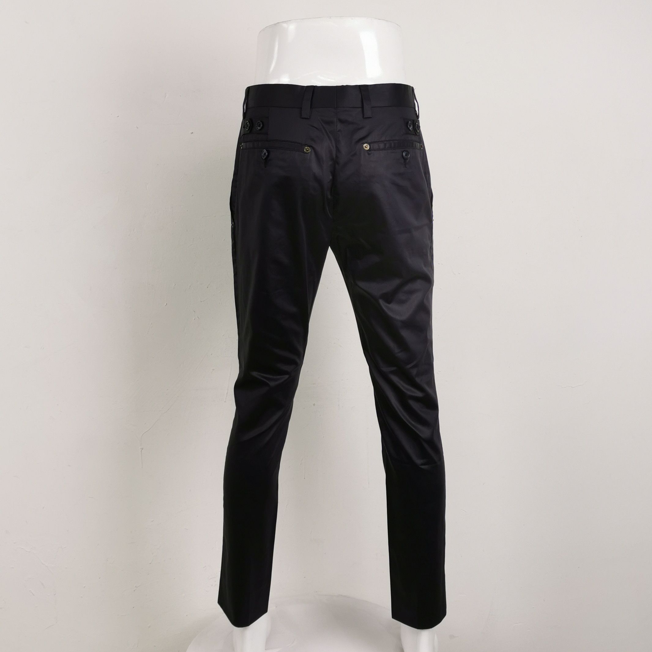 Dolce & Gabbana Dolce & Gabbana Cotton Trousers IT 44 Size US 28 / EU 44 - 3 Thumbnail