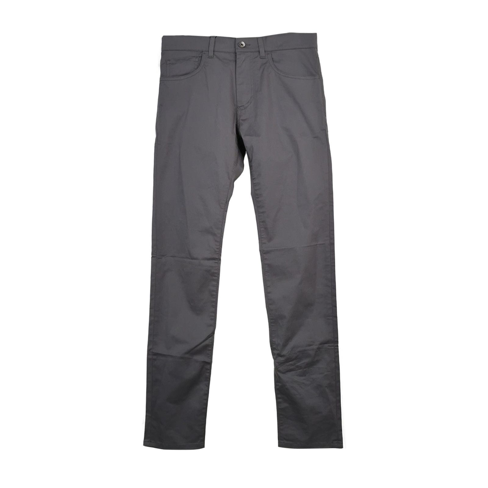 Dolce & Gabbana Dolce & Gabbana Grey Cotton Stretch Pants 46 Size US 30 / EU 46 - 2 Thumbnail