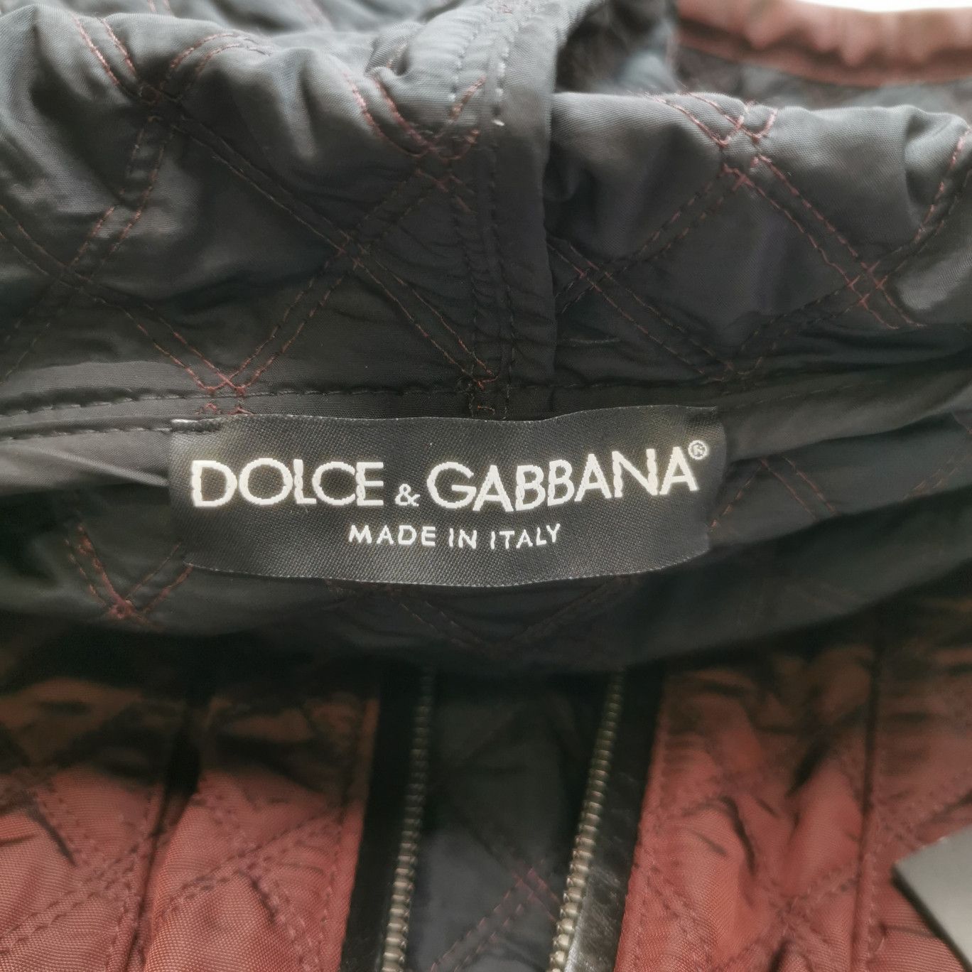 Dolce & Gabbana Dolce & Gabbana Quilted Hooded Jacket Size 48 Size US M / EU 48-50 / 2 - 6 Thumbnail