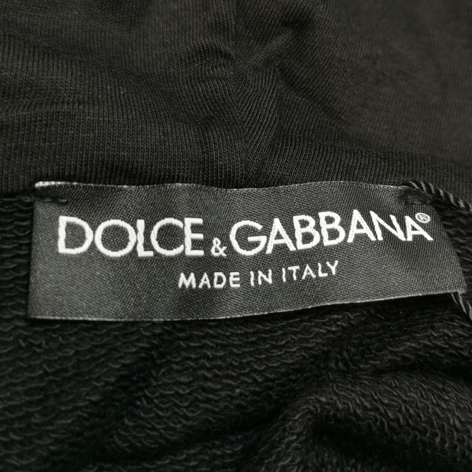 Dolce & Gabbana Dolce & Gabbana Logo Patch Zip Hoodie Size 52 Size US L / EU 52-54 / 3 - 7 Thumbnail