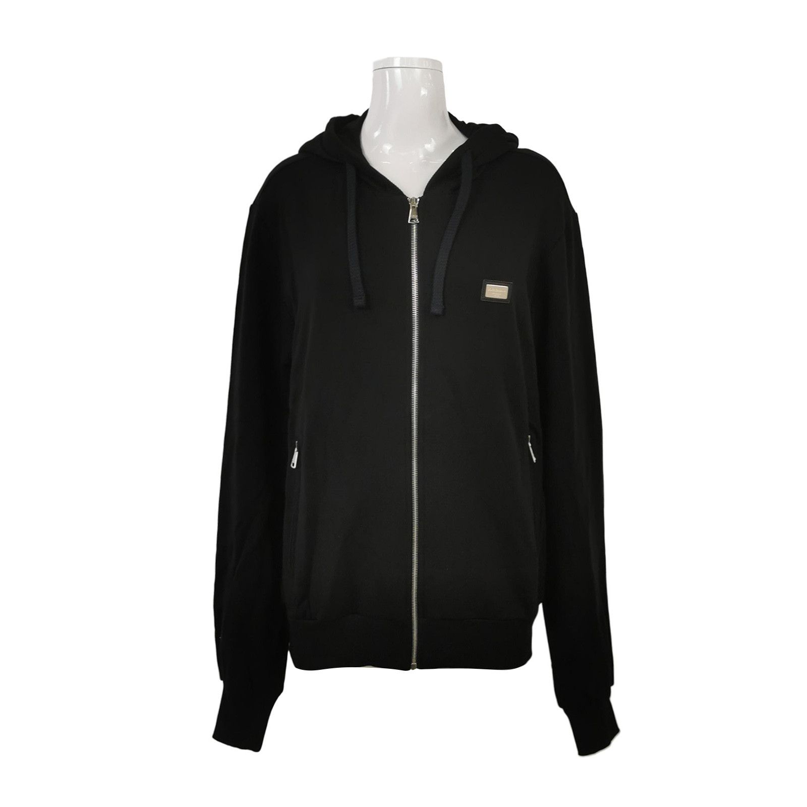 Dolce & Gabbana Dolce & Gabbana Logo Patch Zip Hoodie Size 52 Size US L / EU 52-54 / 3 - 2 Thumbnail