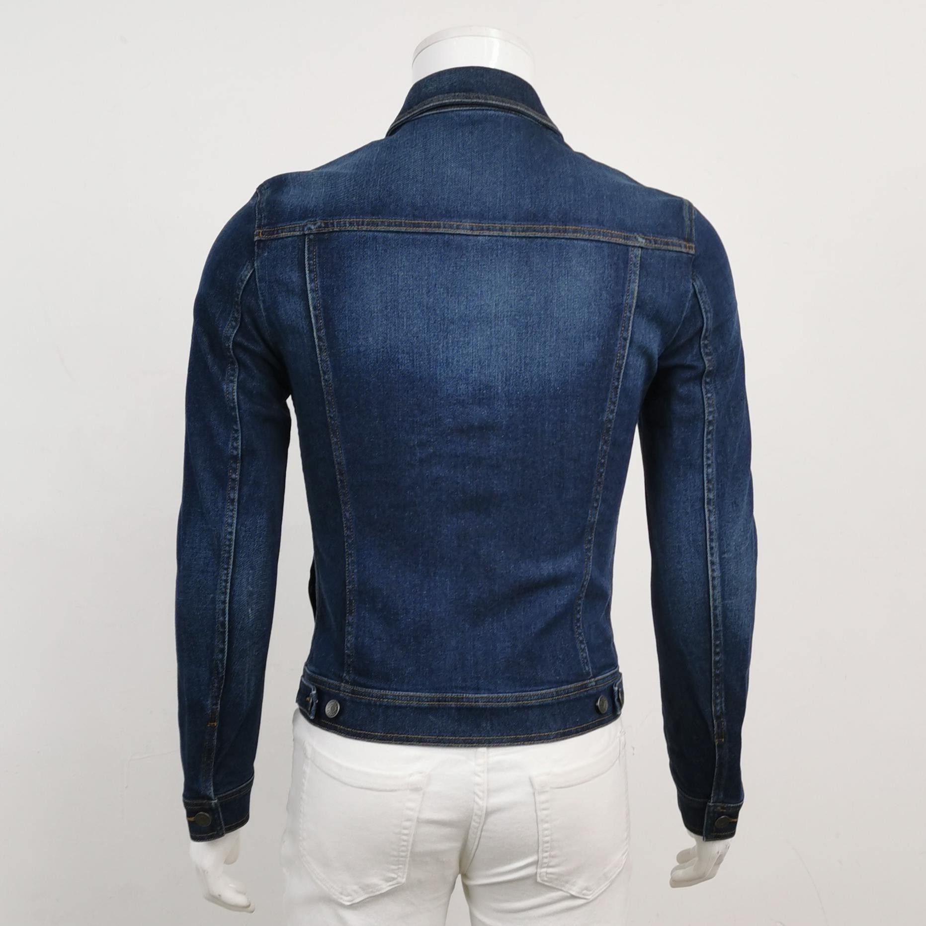 Dolce & Gabbana Dolce & Gabbana Bee Patch Denim Jacket Size 44 Size US S / EU 44-46 / 1 - 3 Thumbnail