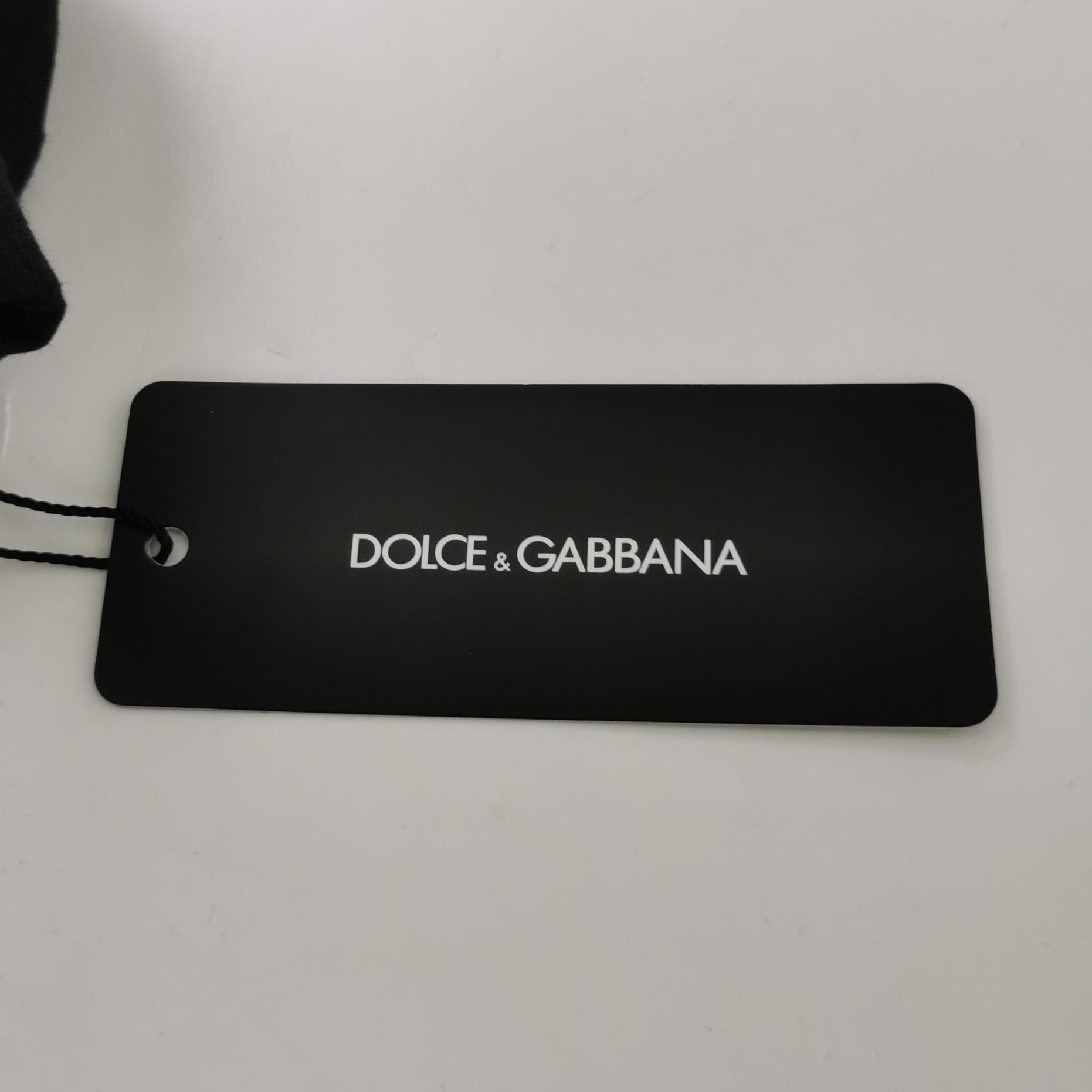 Dolce & Gabbana Dolce&Gabbana Solid Cotton Zip-Up Hoodie Size 52 Size US L / EU 52-54 / 3 - 5 Thumbnail