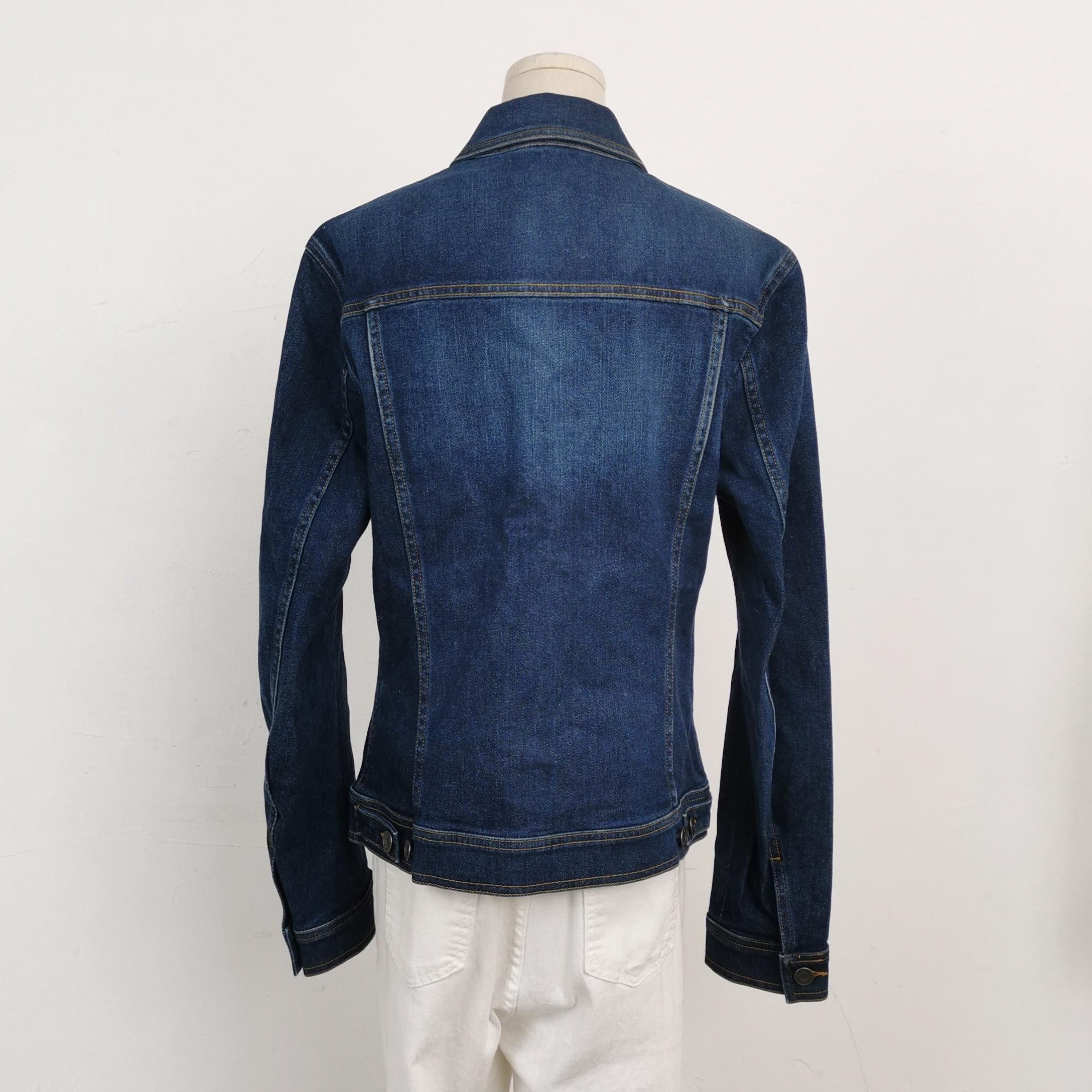Dolce & Gabbana Dolce & Gabbana Bee Embroidery Denim Jacket Size 44 Size US S / EU 44-46 / 1 - 3 Thumbnail