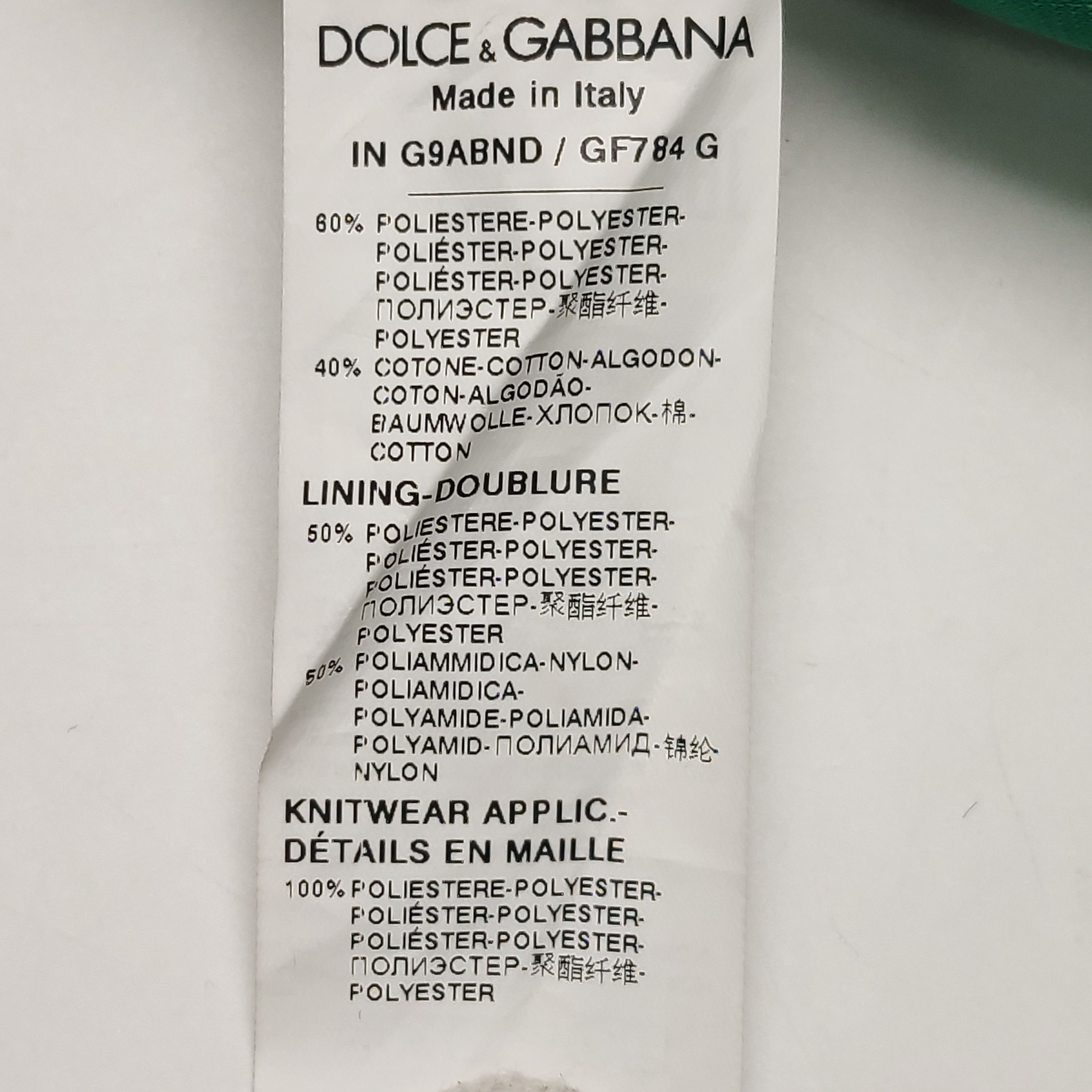 Dolce & Gabbana Dolce & Gabbana Contrast Logo Track Jacket Size S Size US S / EU 44-46 / 1 - 9 Thumbnail
