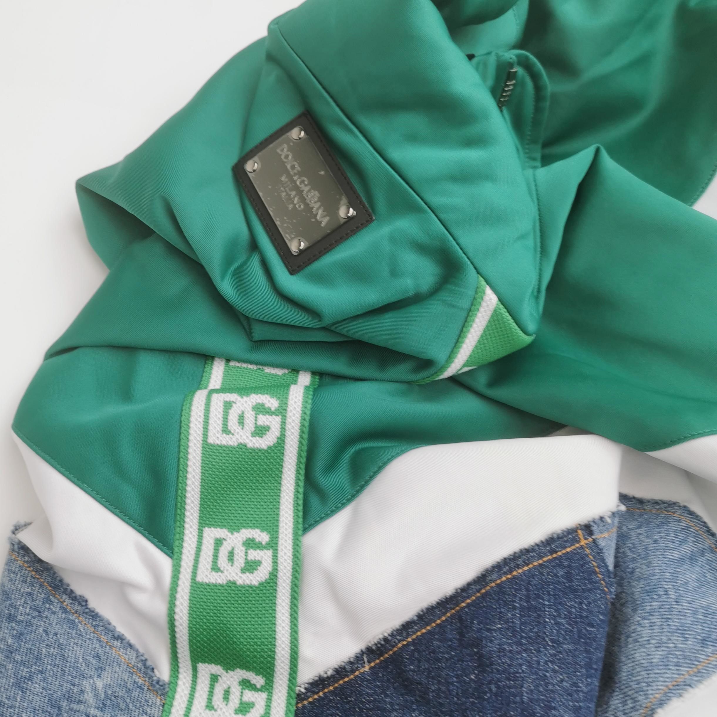 Dolce & Gabbana Dolce & Gabbana Contrast Logo Track Jacket Size S Size US S / EU 44-46 / 1 - 4 Thumbnail
