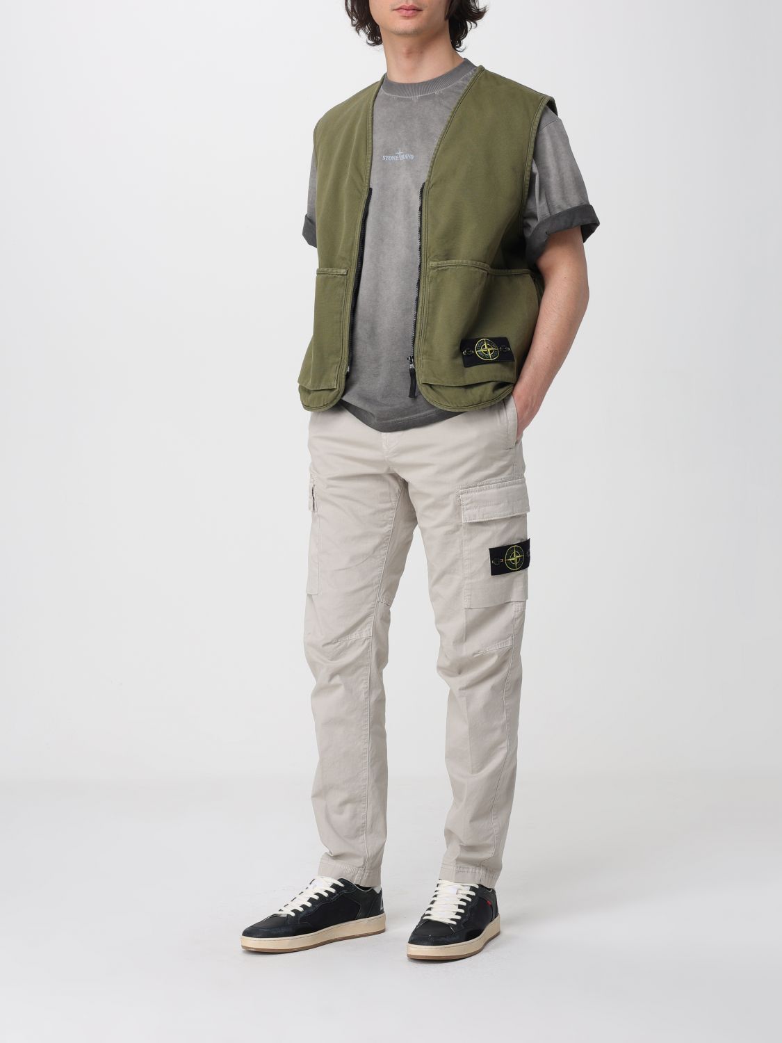 Stone Island Stone Island Suit Vest Men Military Size US L / EU 52-54 / 3 - 2 Thumbnail