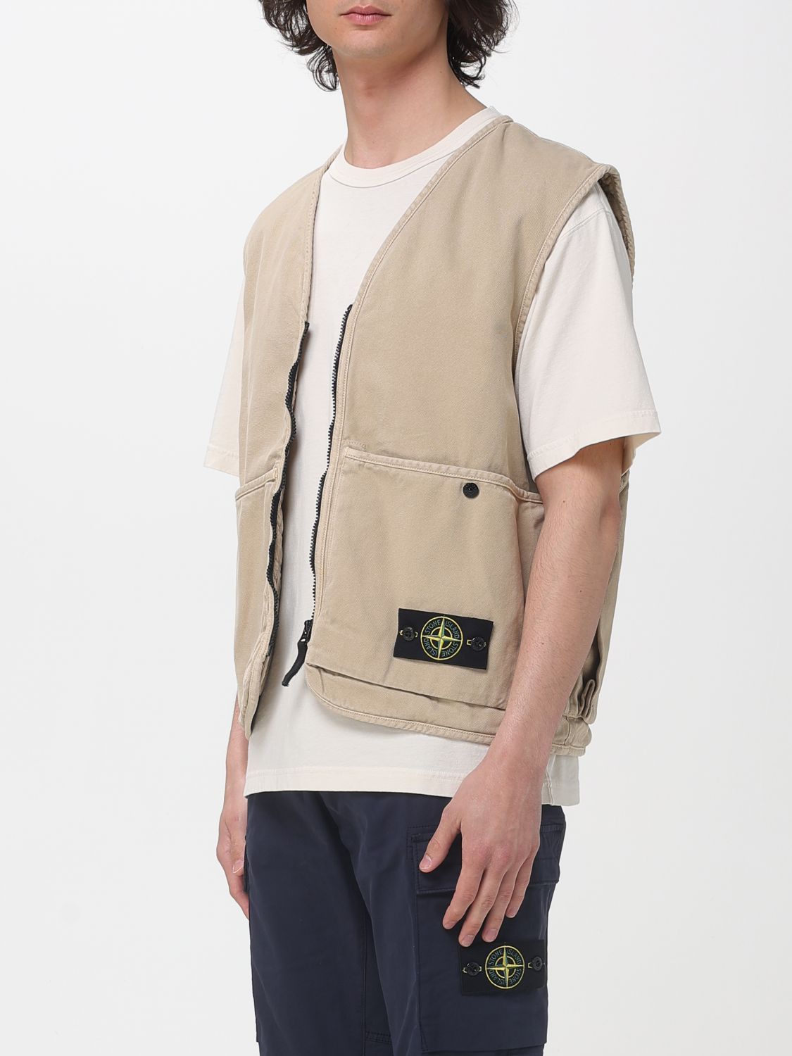 Stone Island Stone Island Suit Vest Men Sand Size US S / EU 44-46 / 1 - 4 Thumbnail