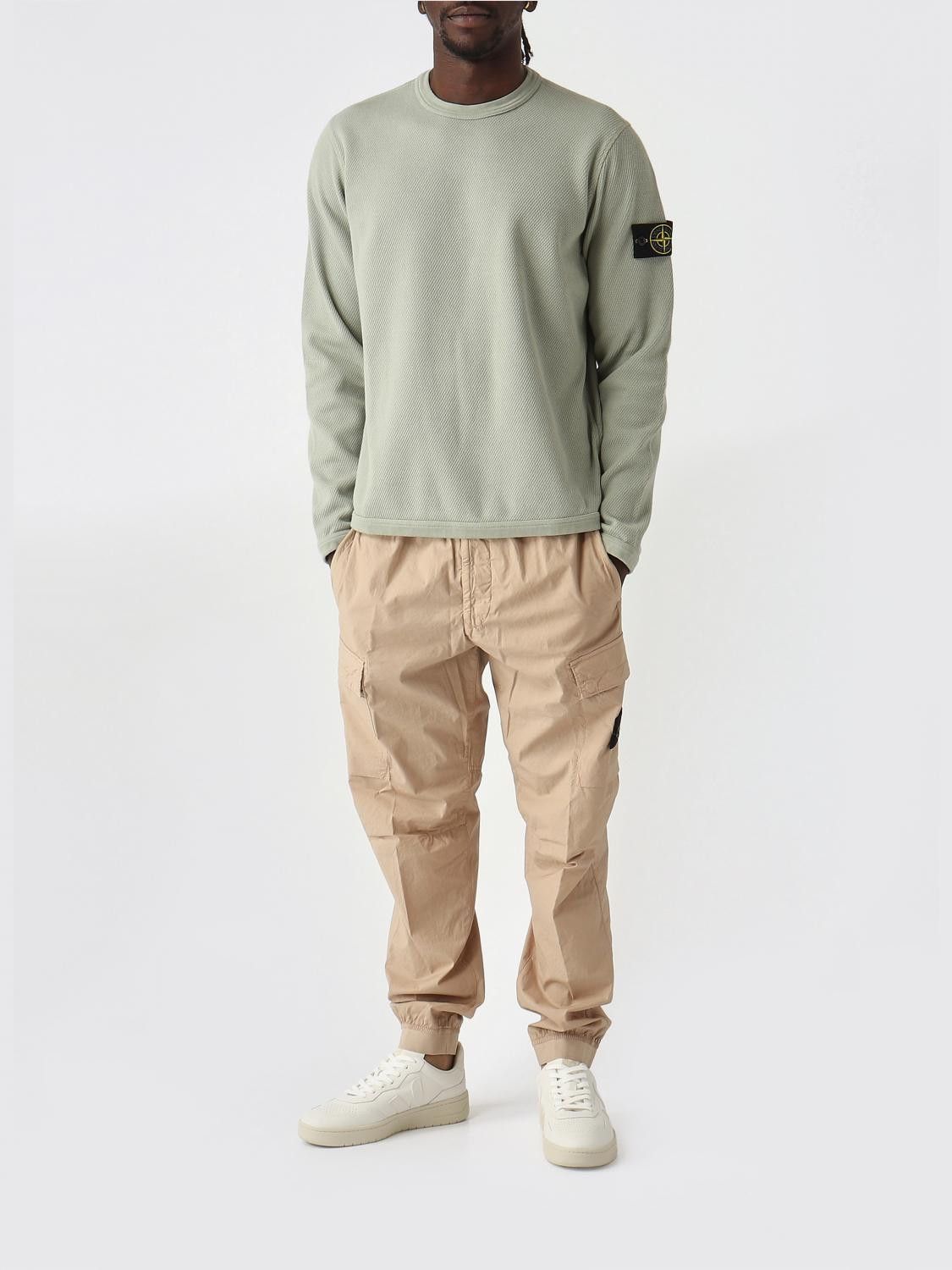 Stone Island Stone Island T-Shirt Men Sage Size US XL / EU 56 / 4 - 2 Thumbnail