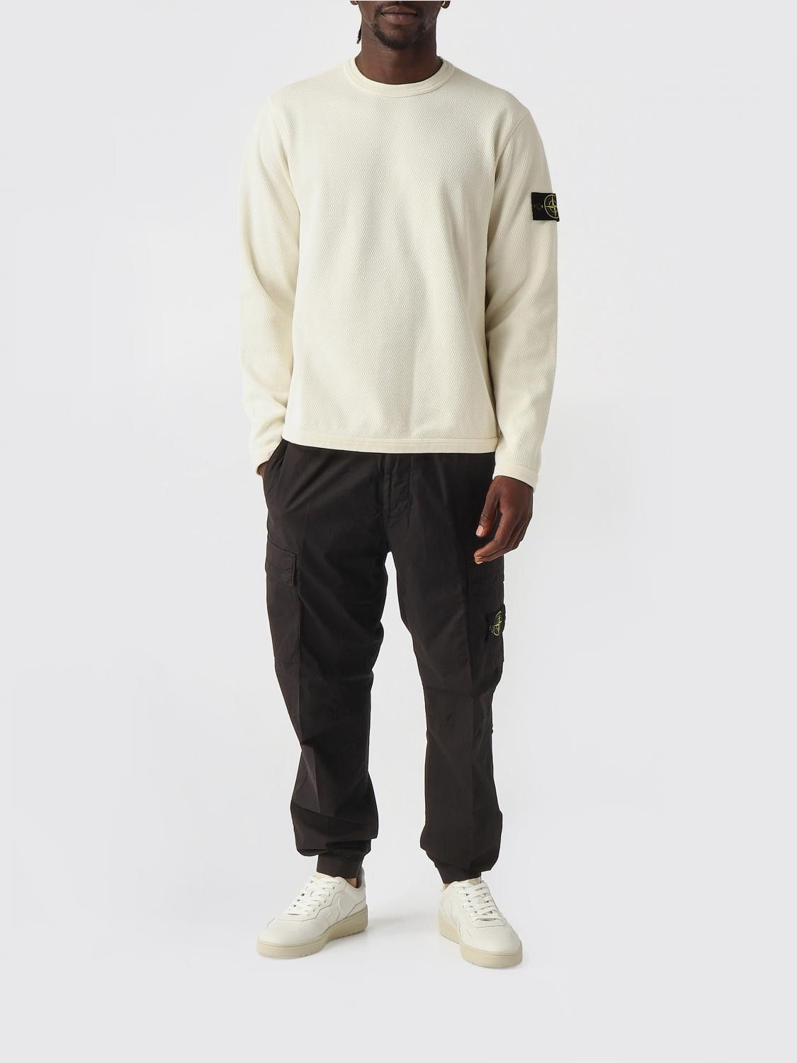 Stone Island Stone Island T-Shirt Men White Size US M / EU 48-50 / 2 - 2 Thumbnail