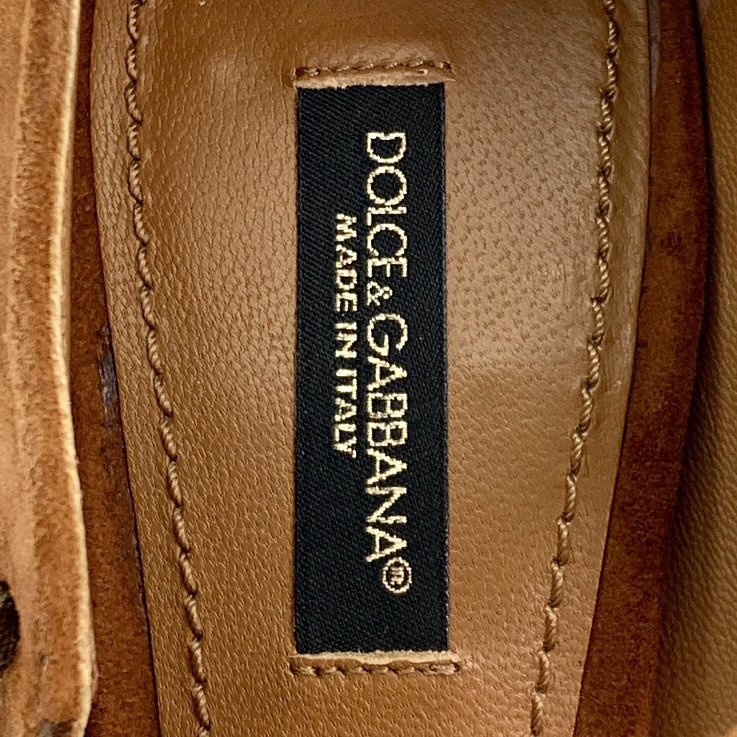 Dolce & Gabbana Dolce & Gabbana Jewel Suede Mary Jane Heels EU 35.5 Size US 5.5 / IT 35.5 - 8 Thumbnail