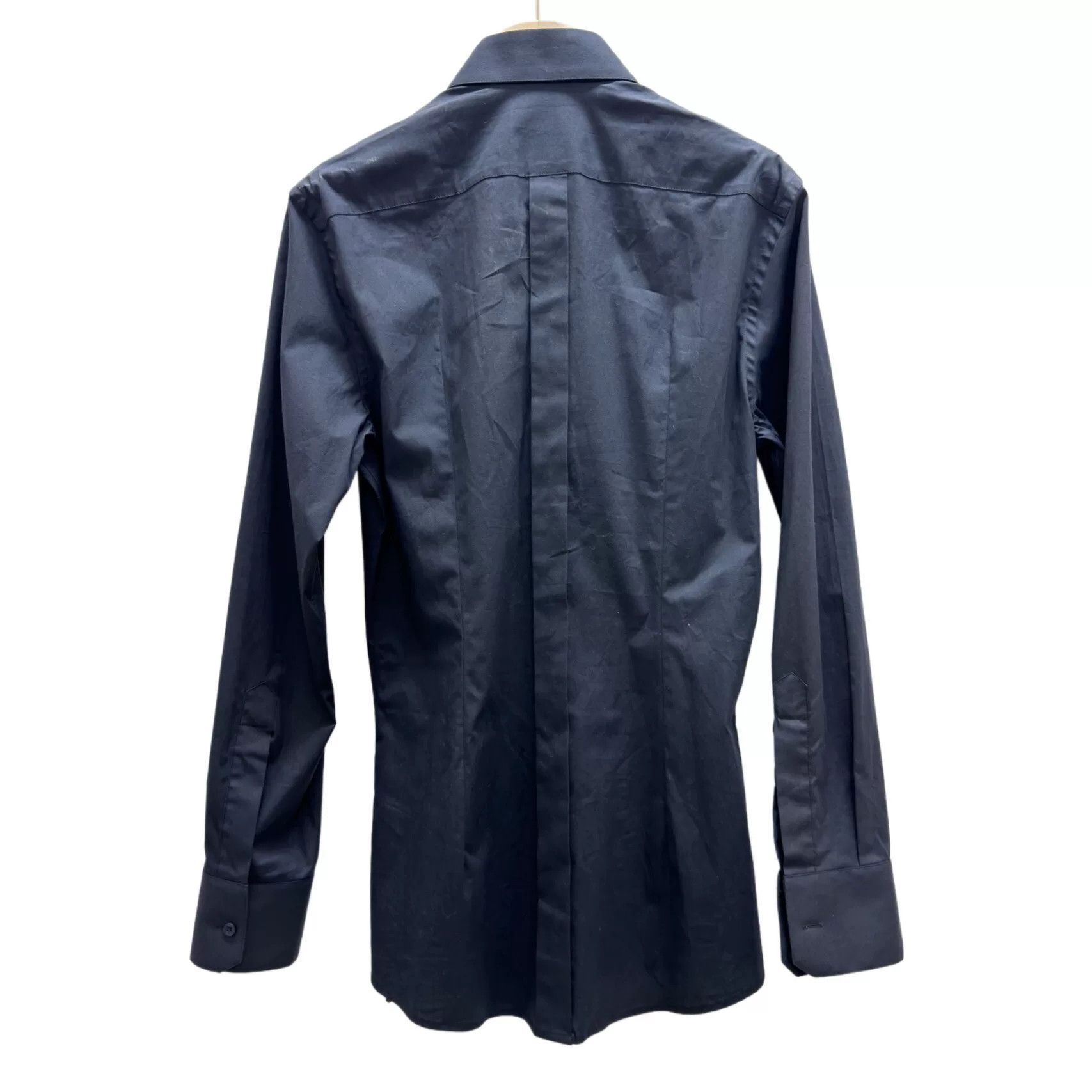 Dolce & Gabbana Dolce & Gabbana Blue Gold Line Cotton Shirt 37 Size US S / EU 44-46 / 1 - 3 Thumbnail