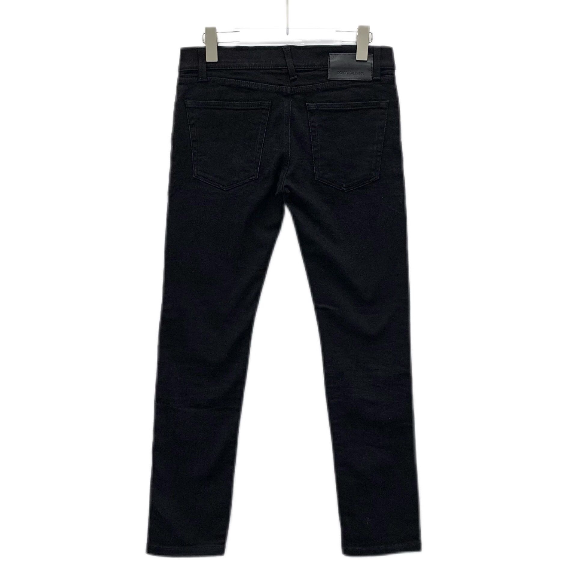Dolce & Gabbana Dolce & Gabbana Black Stretch Denim Jeans Size 44 Size US 28 / EU 44 - 3 Thumbnail
