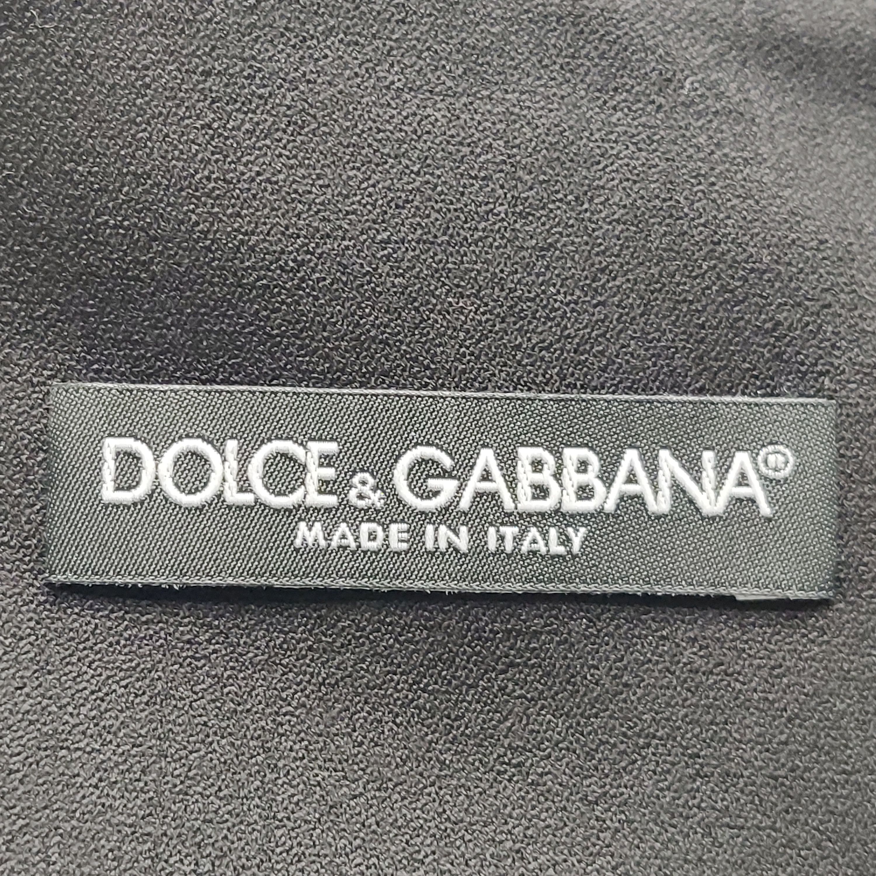 Dolce & Gabbana Dolce & Gabbana High Waisted Virgin Wool Pants IT 42 Size 28" / US 6 / IT 42 - 5 Thumbnail