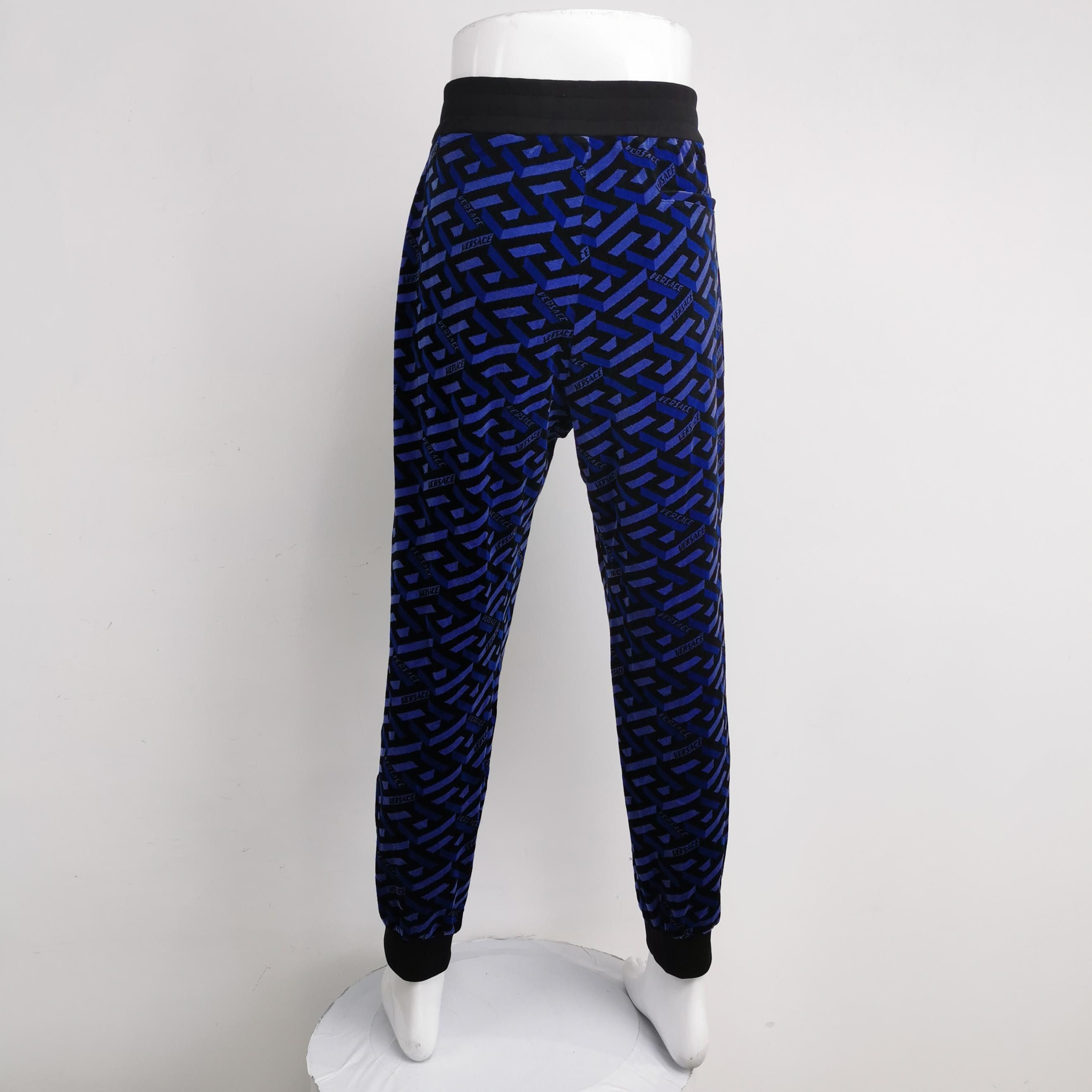 Versace Versace La Greca Monogram Cotton Sweatpants XL Size US 36 / EU 52 - 3 Thumbnail
