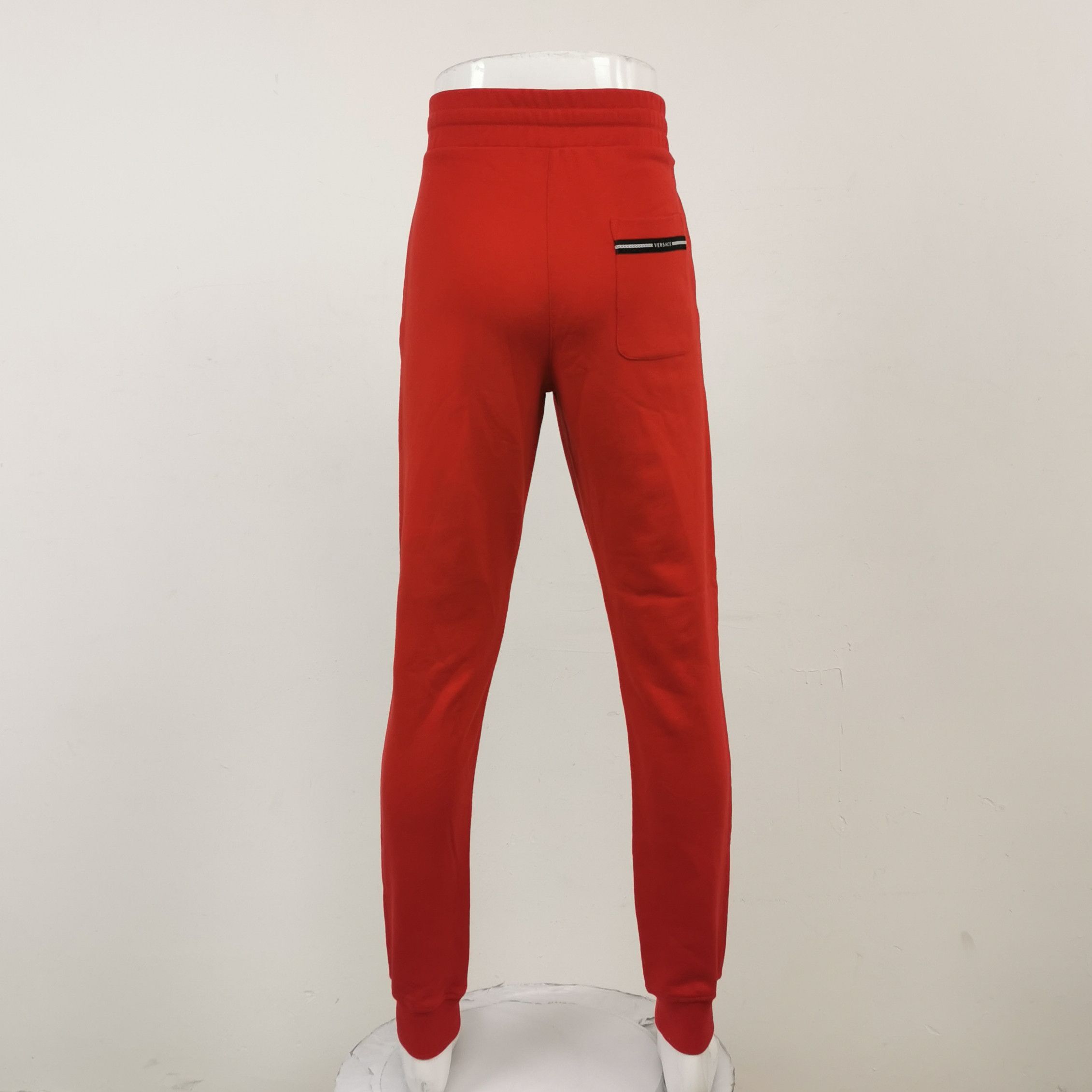 Versace Versace Red Greca Logo Sweatpants Size M Size US 32 / EU 48 - 3 Thumbnail