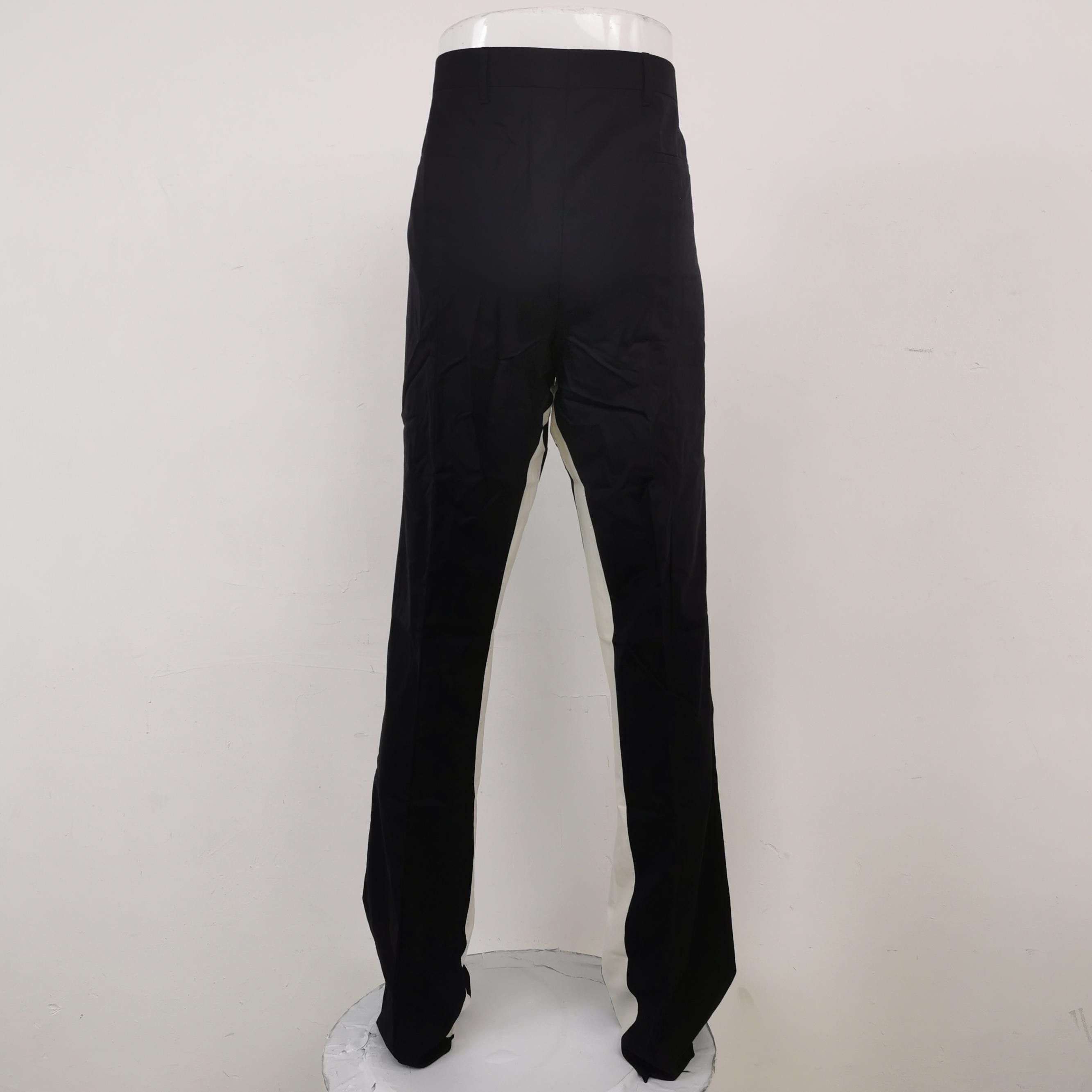 Prada Prada Bi-Color Wool Trousers Size 52 Size US 36 / EU 52 - 3 Thumbnail