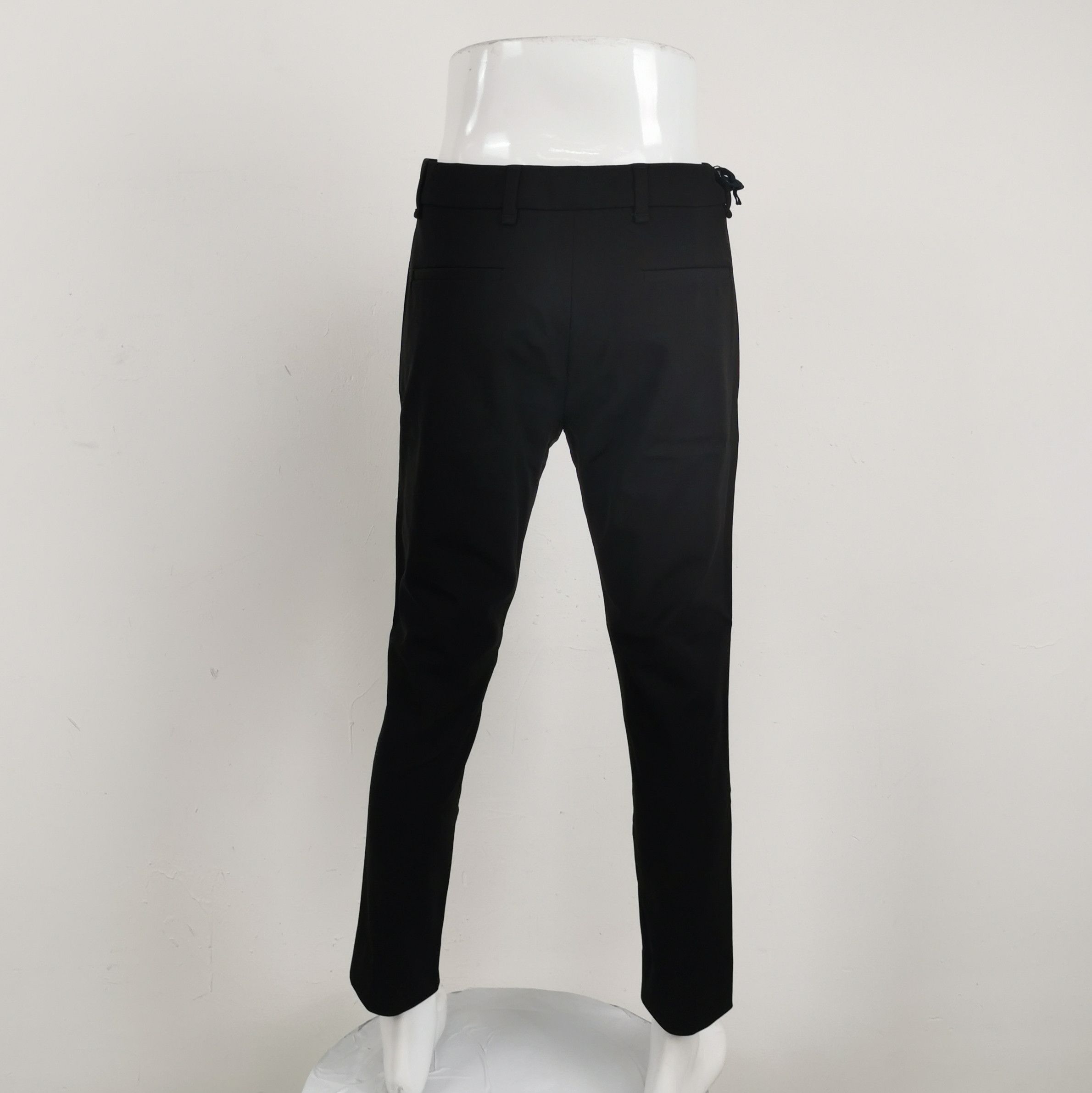 Moncler Moncler Black Straight Leg Pants Size 30 Size US 30 / EU 46 - 3 Thumbnail