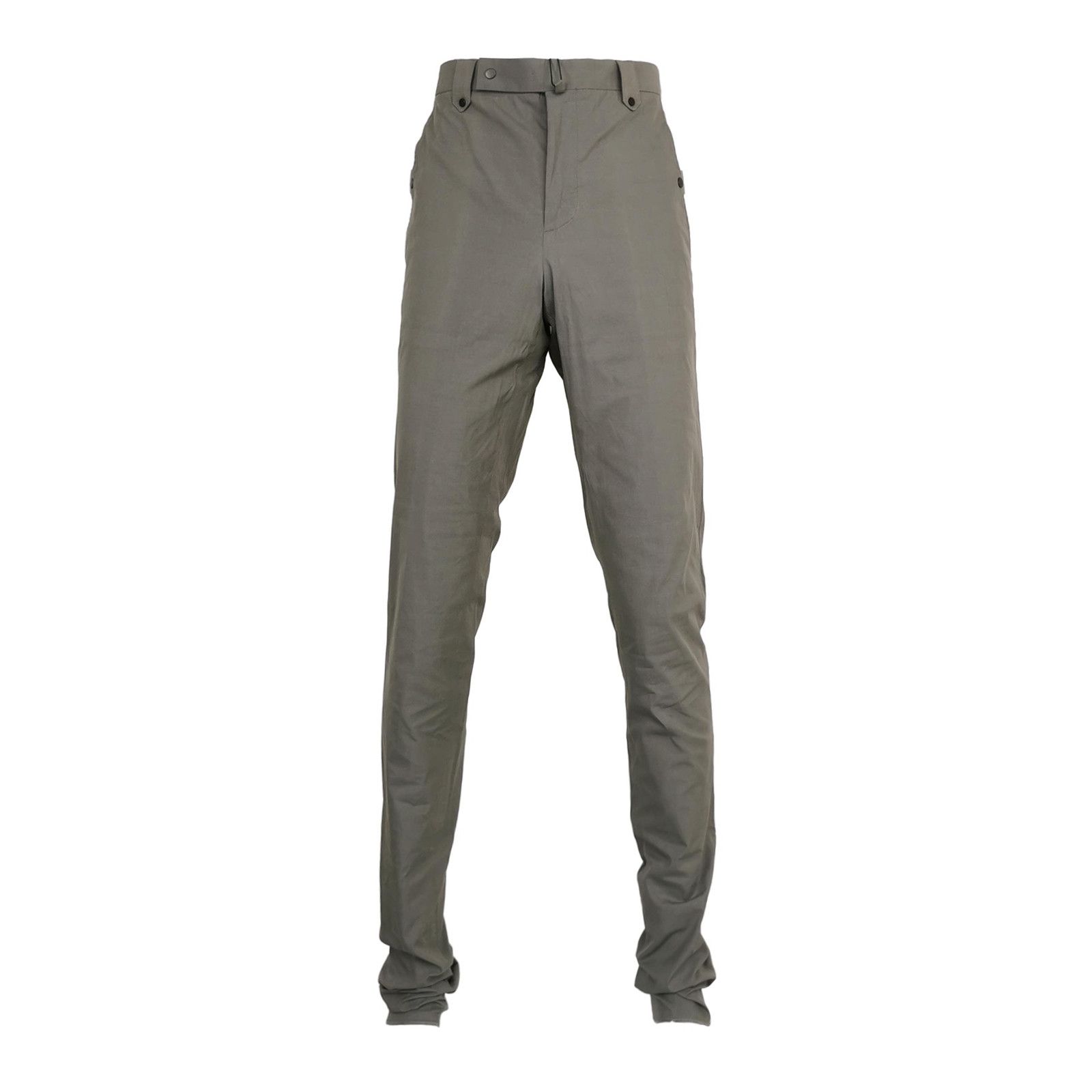 Lanvin Lanvin Cotton Silk Blend Worker Slim Trousers Size 46 Size US 30 / EU 46 - 2 Thumbnail