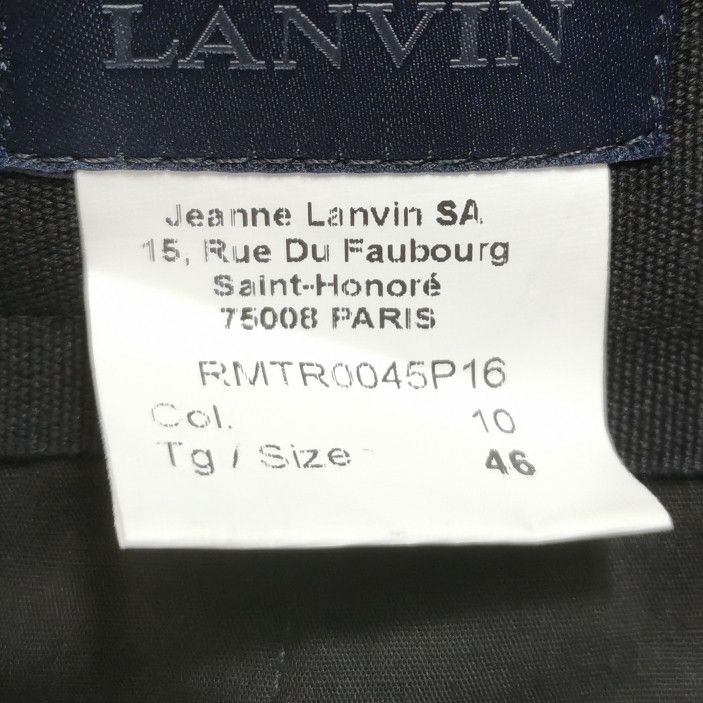 Lanvin Lanvin Virgin Wool Trousers Size 46 Size US 30 / EU 46 - 5 Thumbnail