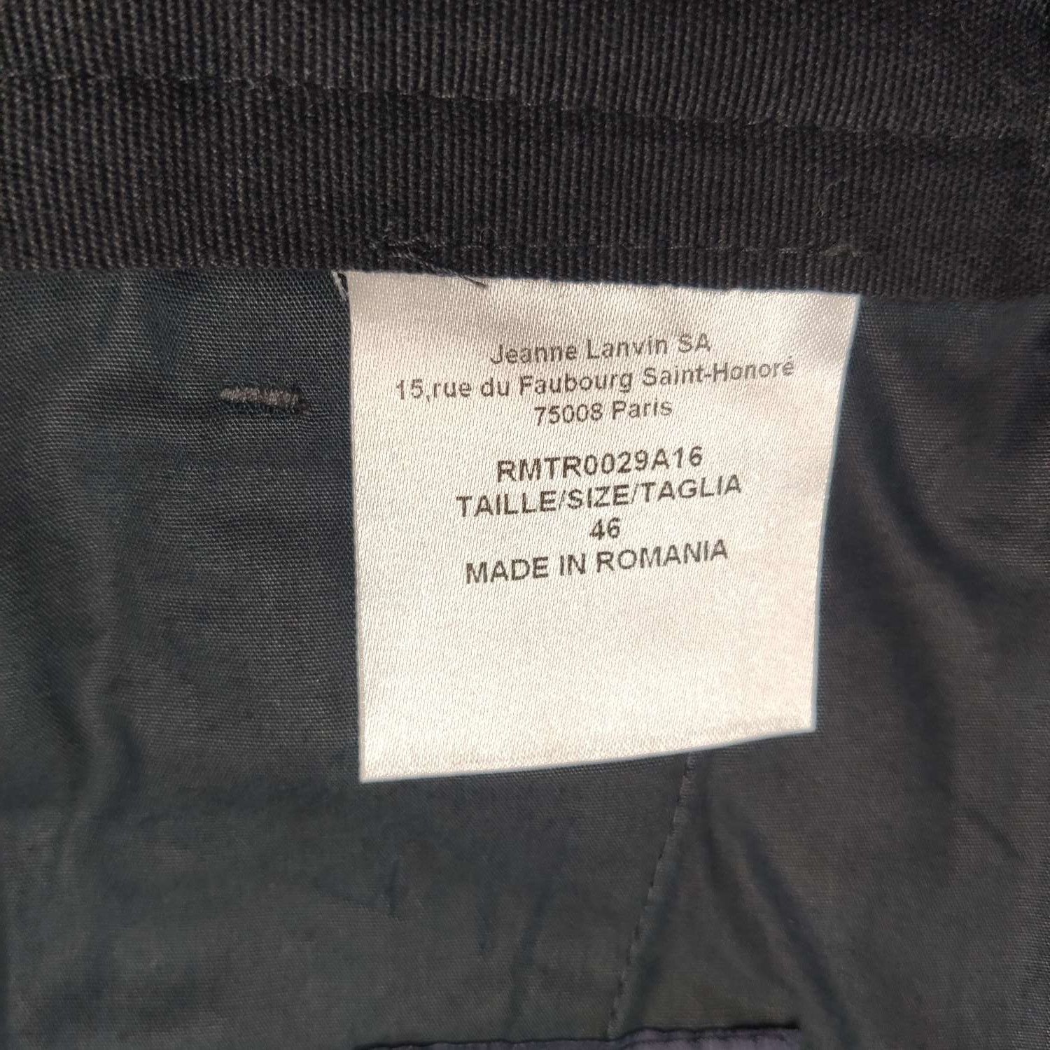 Lanvin Lanvin Cotton Biker Casual Pants Size 46 Size US 30 / EU 46 - 7 Thumbnail