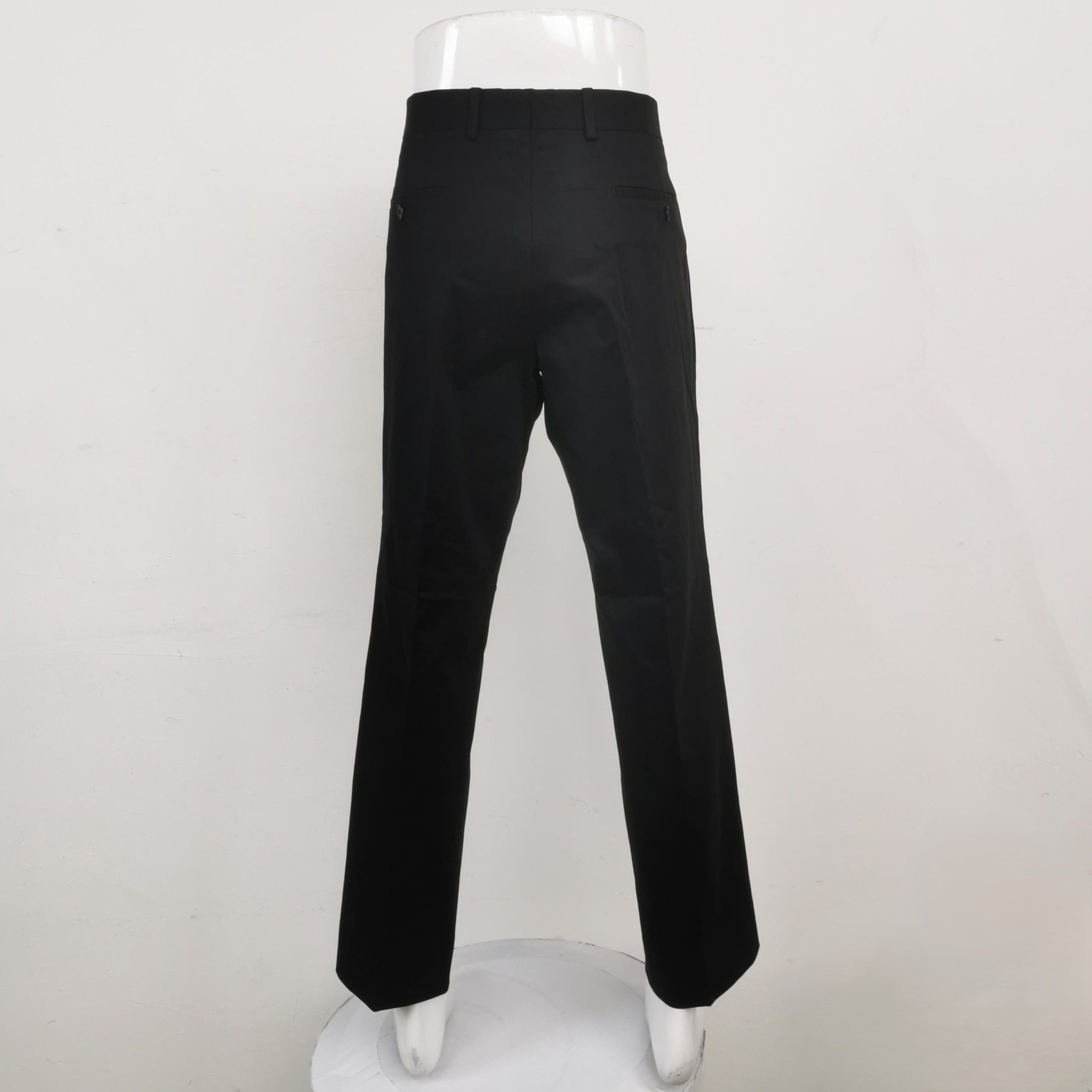 Hermes Hermes Solid Cotton Trousers Size 30 Size US 30 / EU 46 - 3 Thumbnail