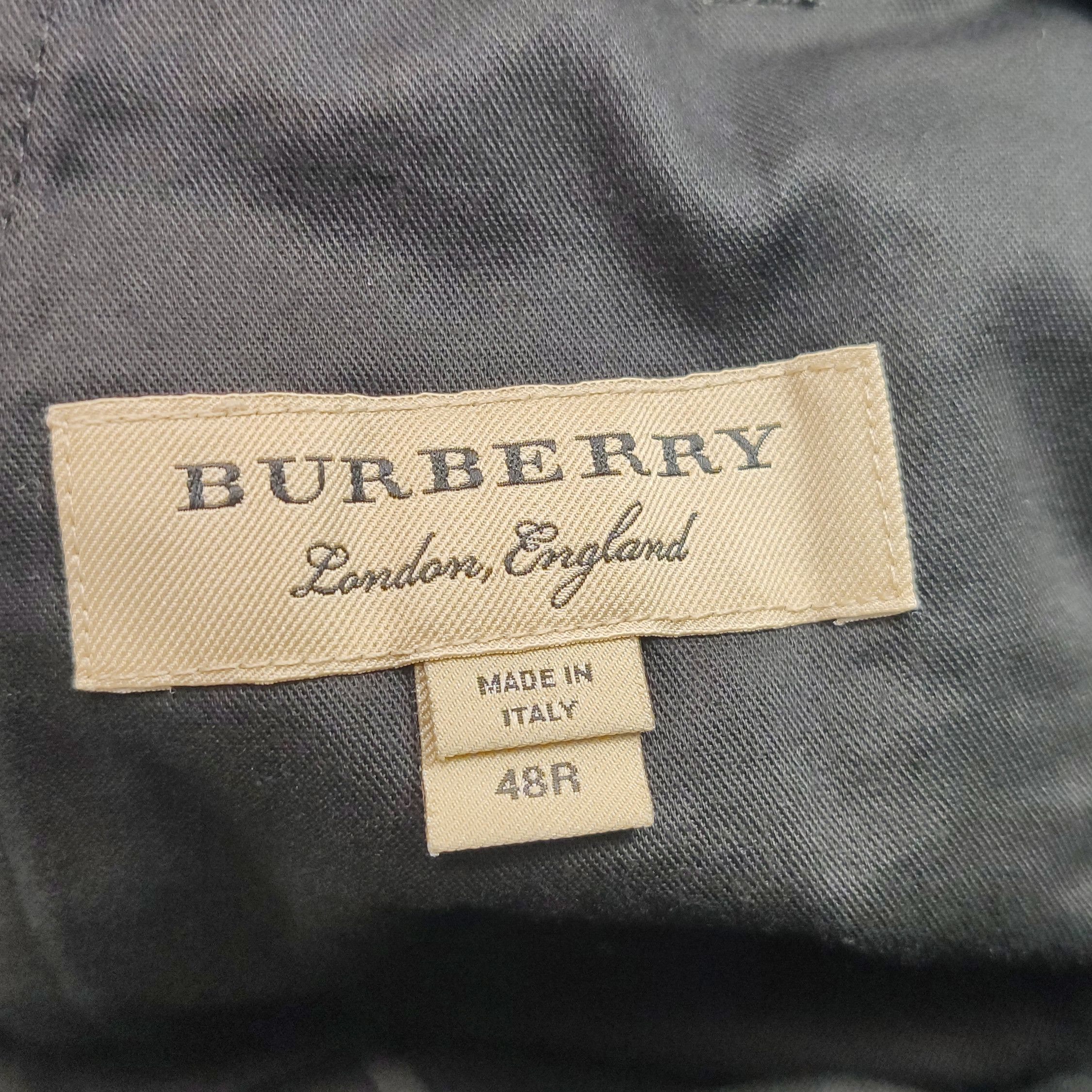 Burberry Burberry Solid Wool Formal Trousers 38R Size 38R - 6 Thumbnail