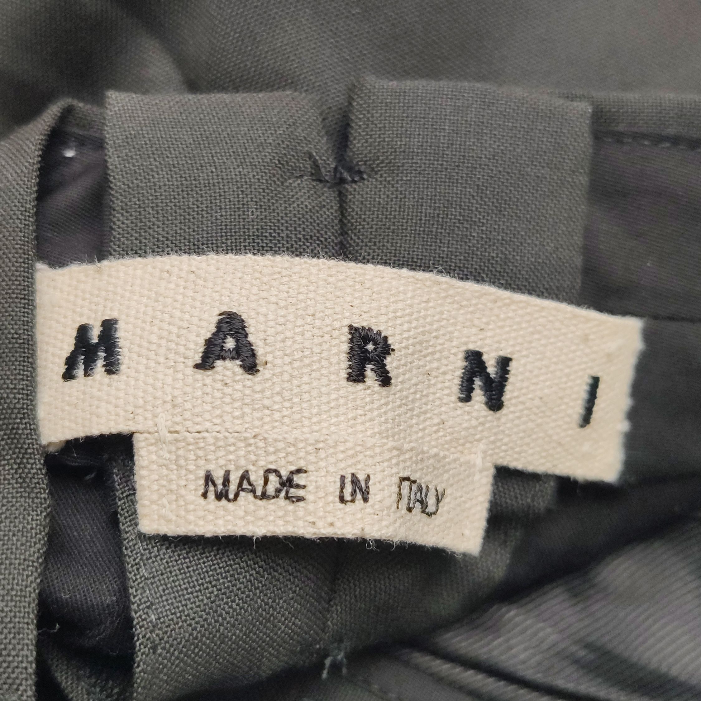 Marni Marni Wool Drawstring Trousers Size 46 Size US 30 / EU 46 - 6 Thumbnail