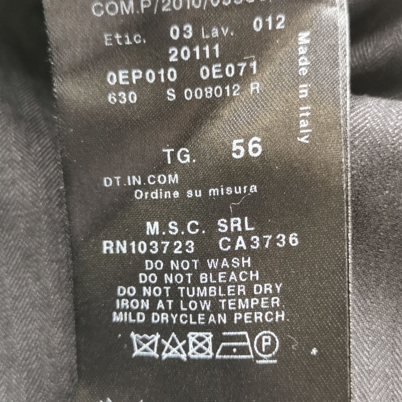 Giorgio Armani Giorgio Armani Virgin Wool Trousers Size 40 Size US 40 / EU 56 - 6 Thumbnail