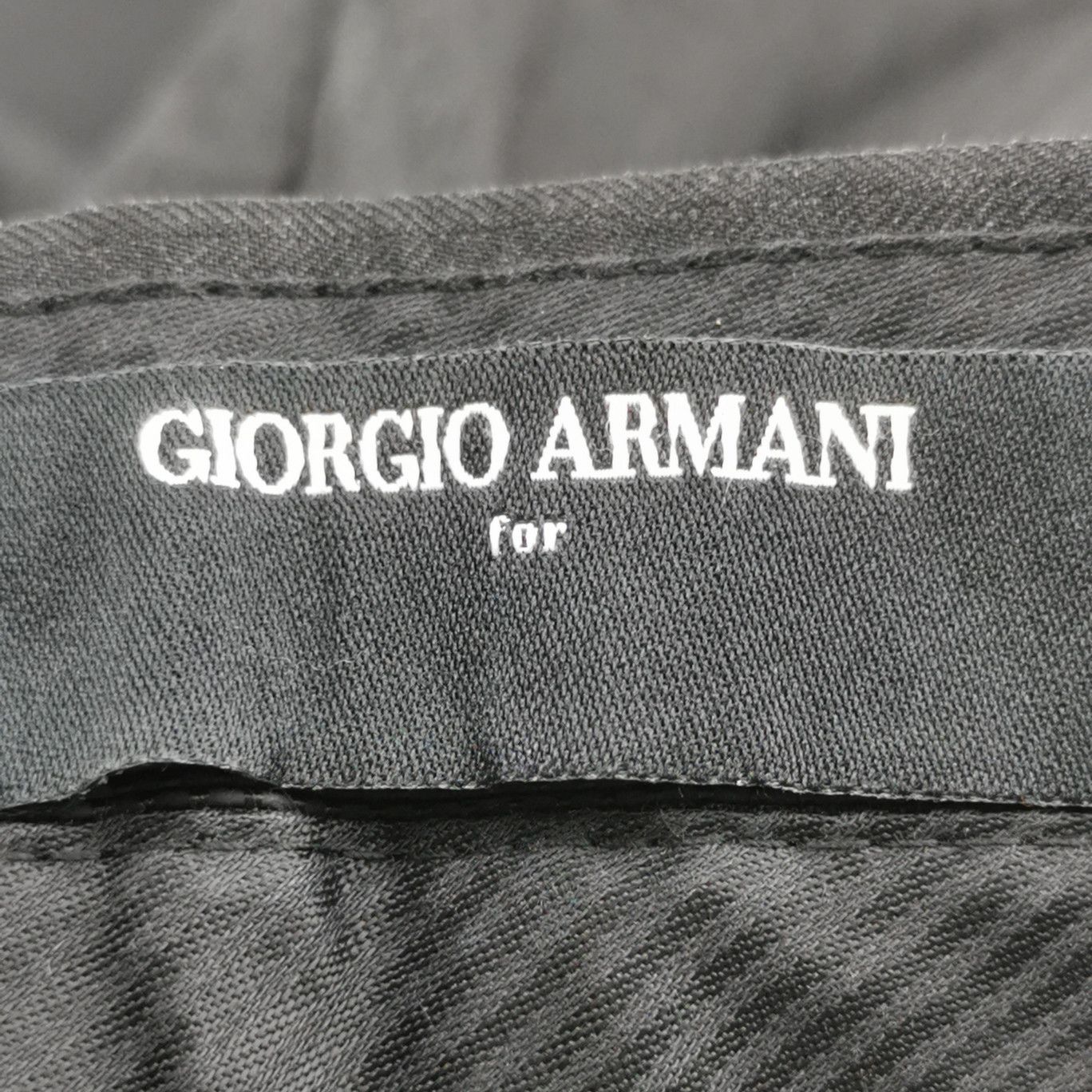 Giorgio Armani Giorgio Armani Black Wool Trousers Size 46 Size US 30 / EU 46 - 5 Thumbnail
