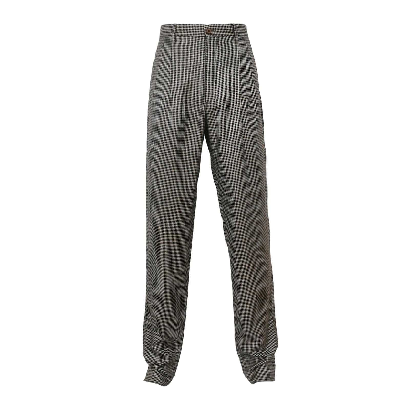 Giorgio Armani Giorgio Armani Silk Wool Check Trousers 32 Size US 32 / EU 48 - 2 Thumbnail