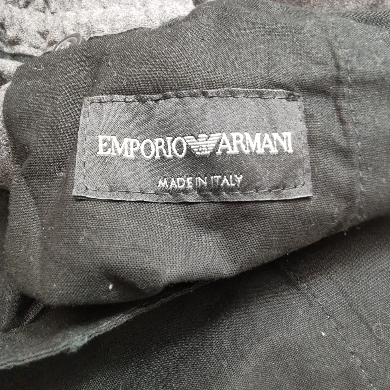 Emporio Armani Emporio Armani Gray Wool Blend Trousers 34 Size US 34 / EU 50 - 6 Thumbnail