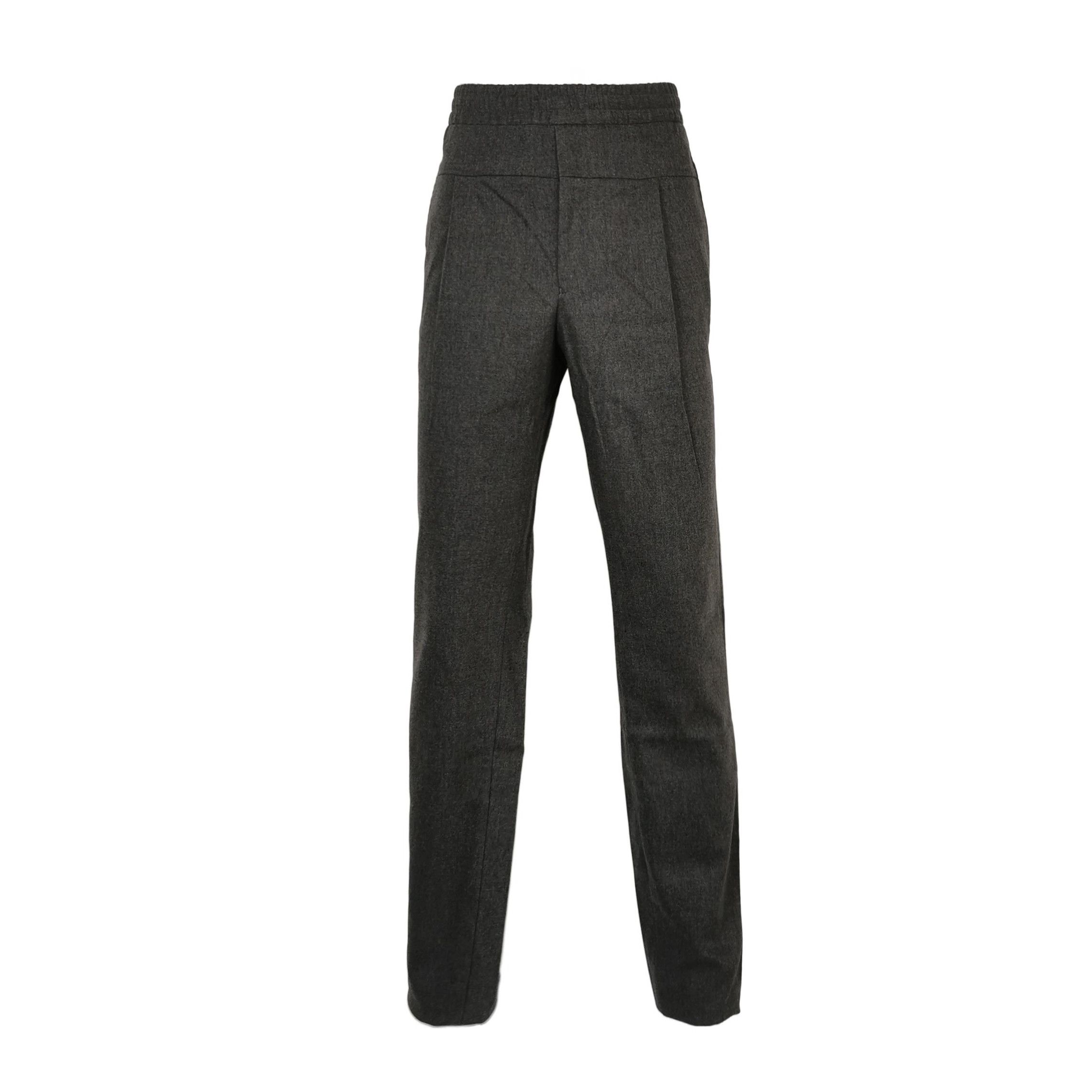 Emporio Armani Emporio Armani Gray Wool Blend Trousers 34 Size US 34 / EU 50 - 2 Thumbnail