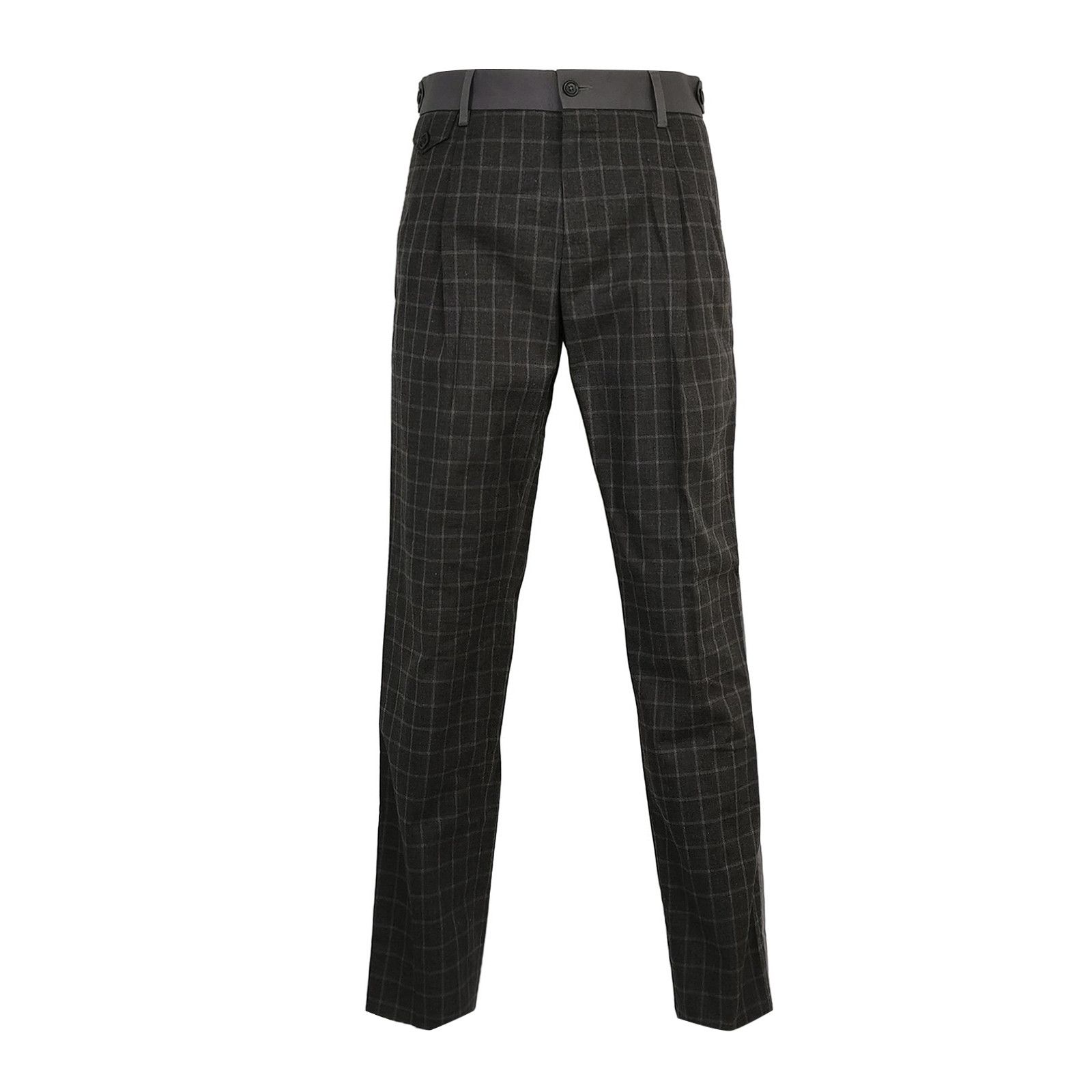 Dolce & Gabbana Dolce & Gabbana Checked Cotton Trousers 46 Size US 30 / EU 46 - 2 Thumbnail