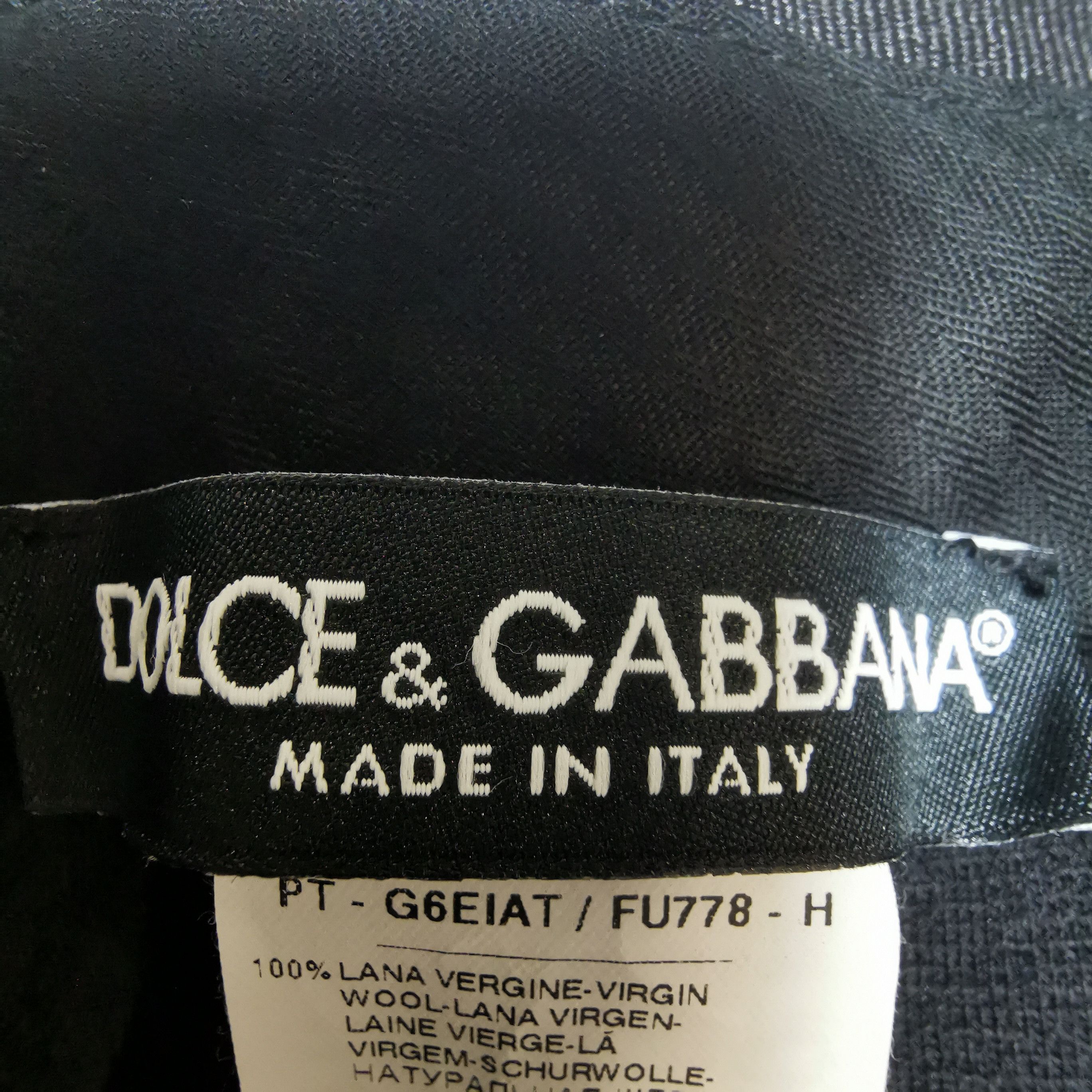 Dolce & Gabbana Dolce & Gabbana Virgin Wool Trousers IT 52 Size US 36 / EU 52 - 5 Thumbnail