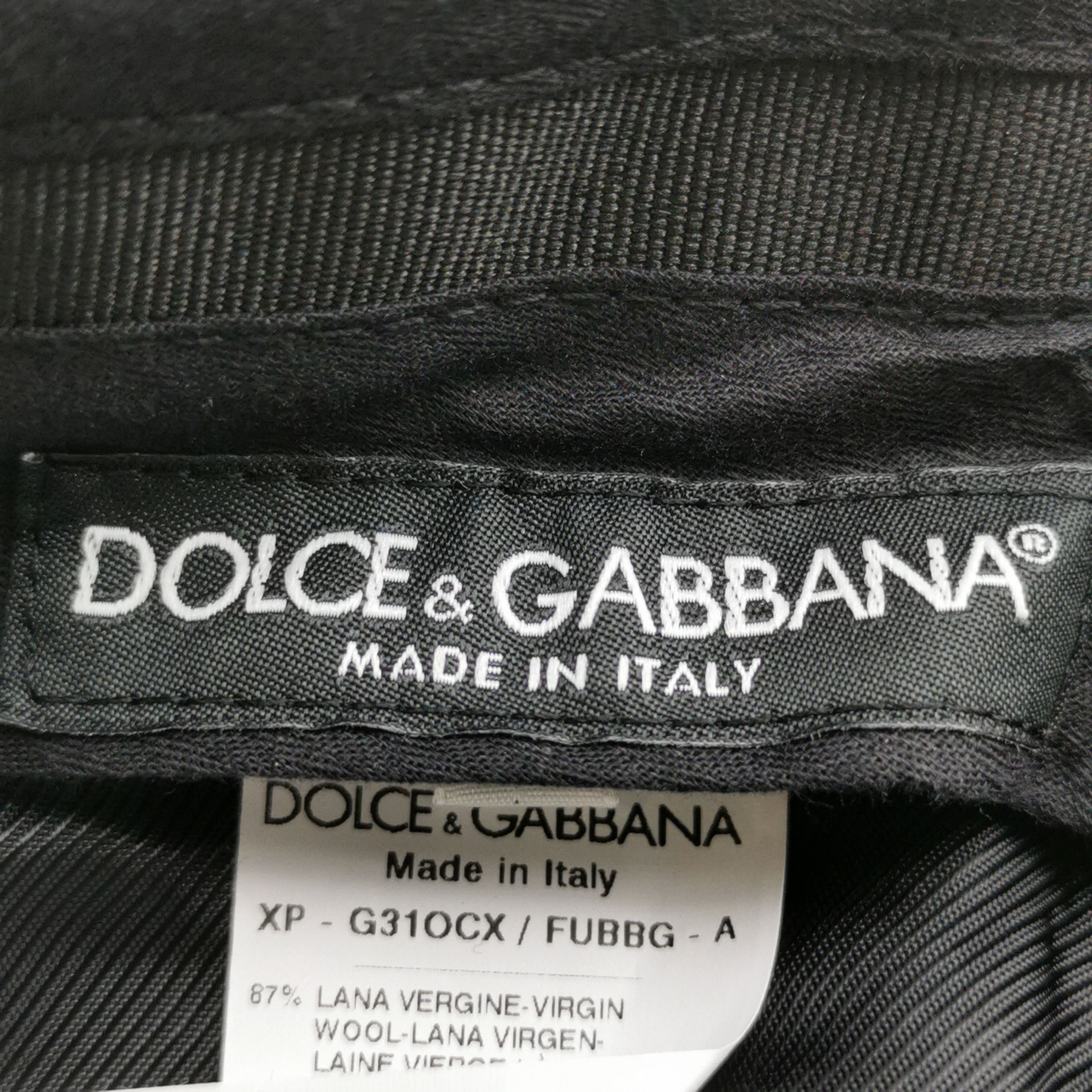Dolce & Gabbana Dolce & Gabbana Silk Blend Trousers 52 Size US 36 / EU 52 - 6 Thumbnail